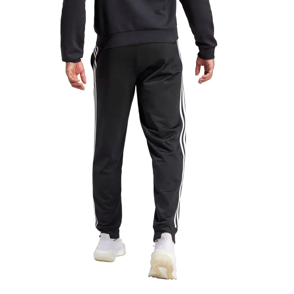 adidas Men's Essentials Warm-Up Tapered 3-Stripes Tracksuit Pants (Tall)