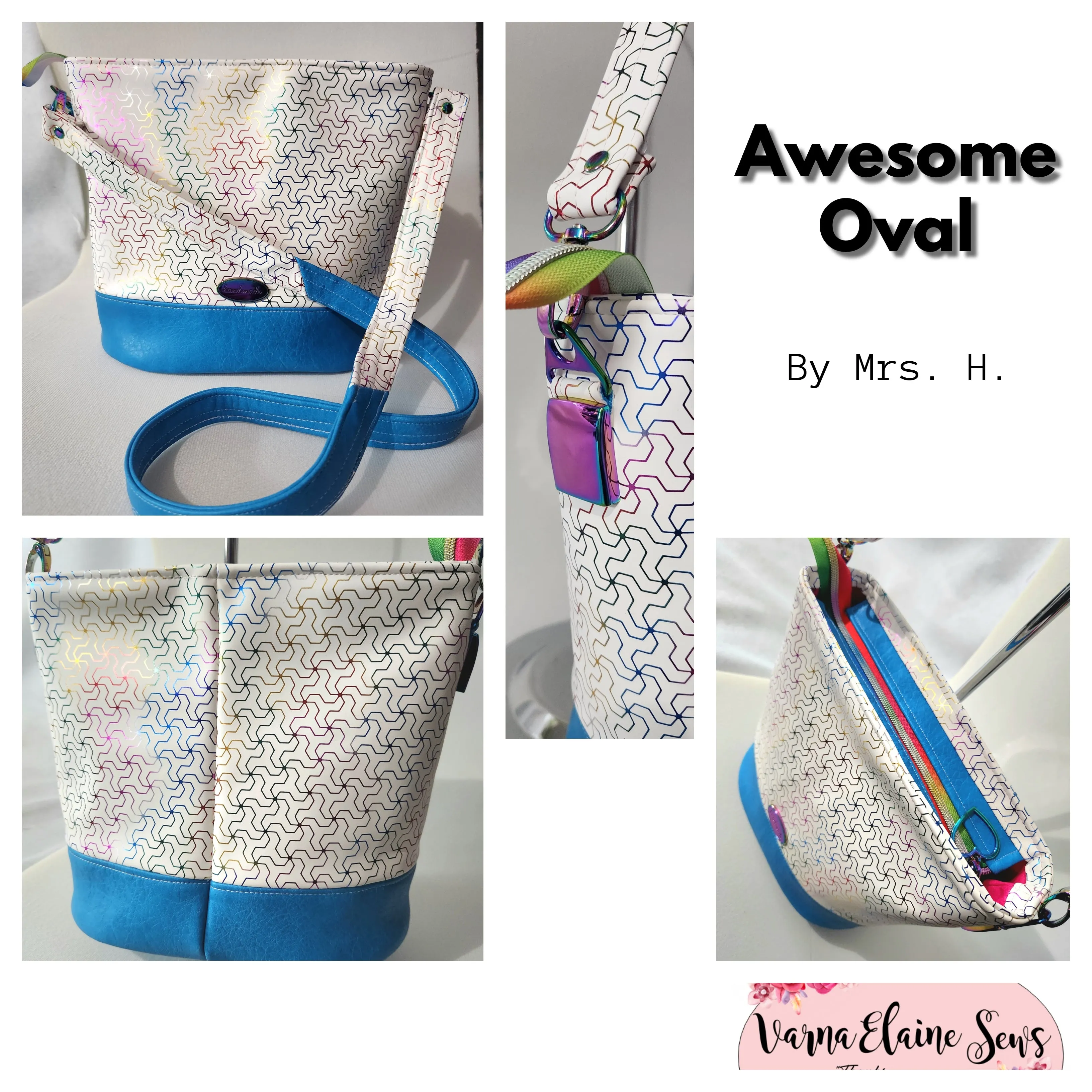 Awesome Oval Bag Paper Pattern