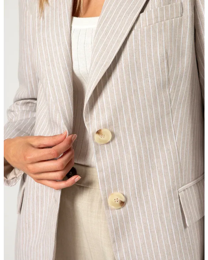 Bala Jacket - Tea Stripe