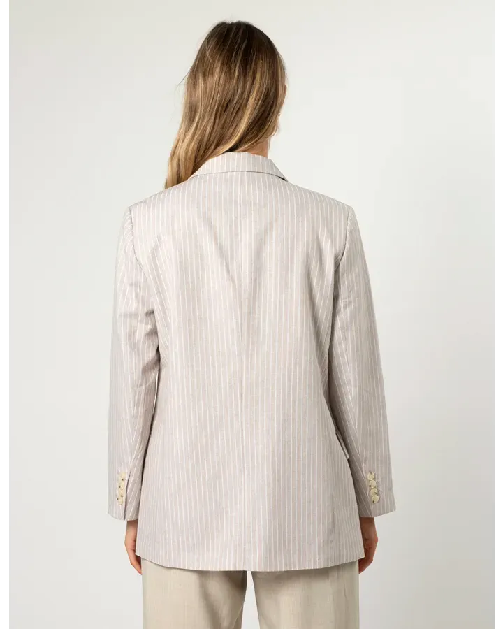 Bala Jacket - Tea Stripe