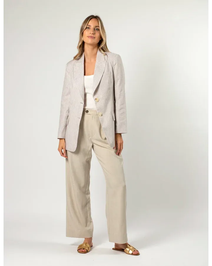 Bala Jacket - Tea Stripe