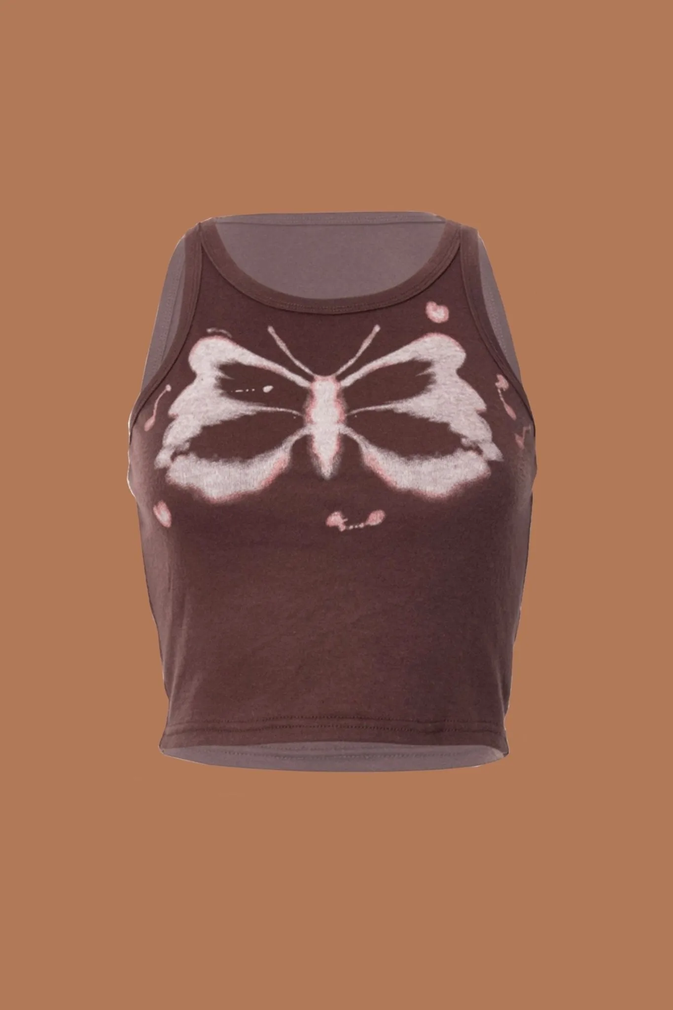 Butterfly crop top