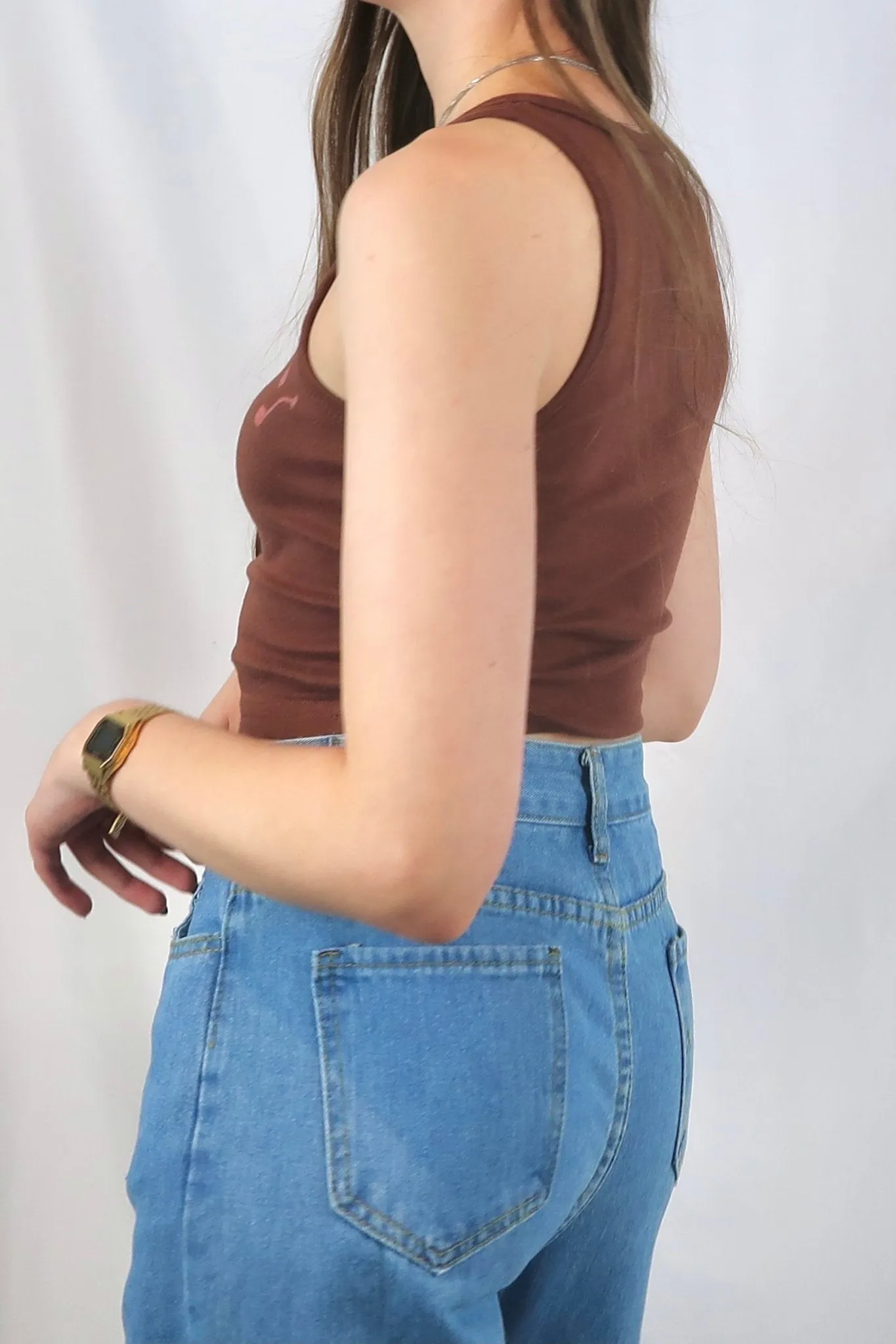 Butterfly crop top