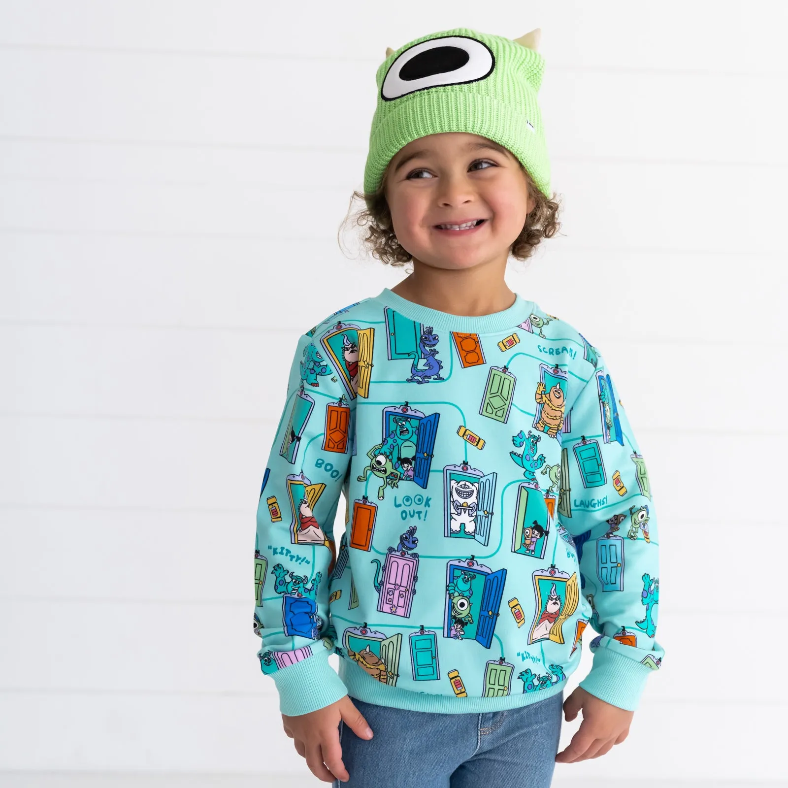 Disney Monsters, Inc. Mike Wazowski Beanie Hat