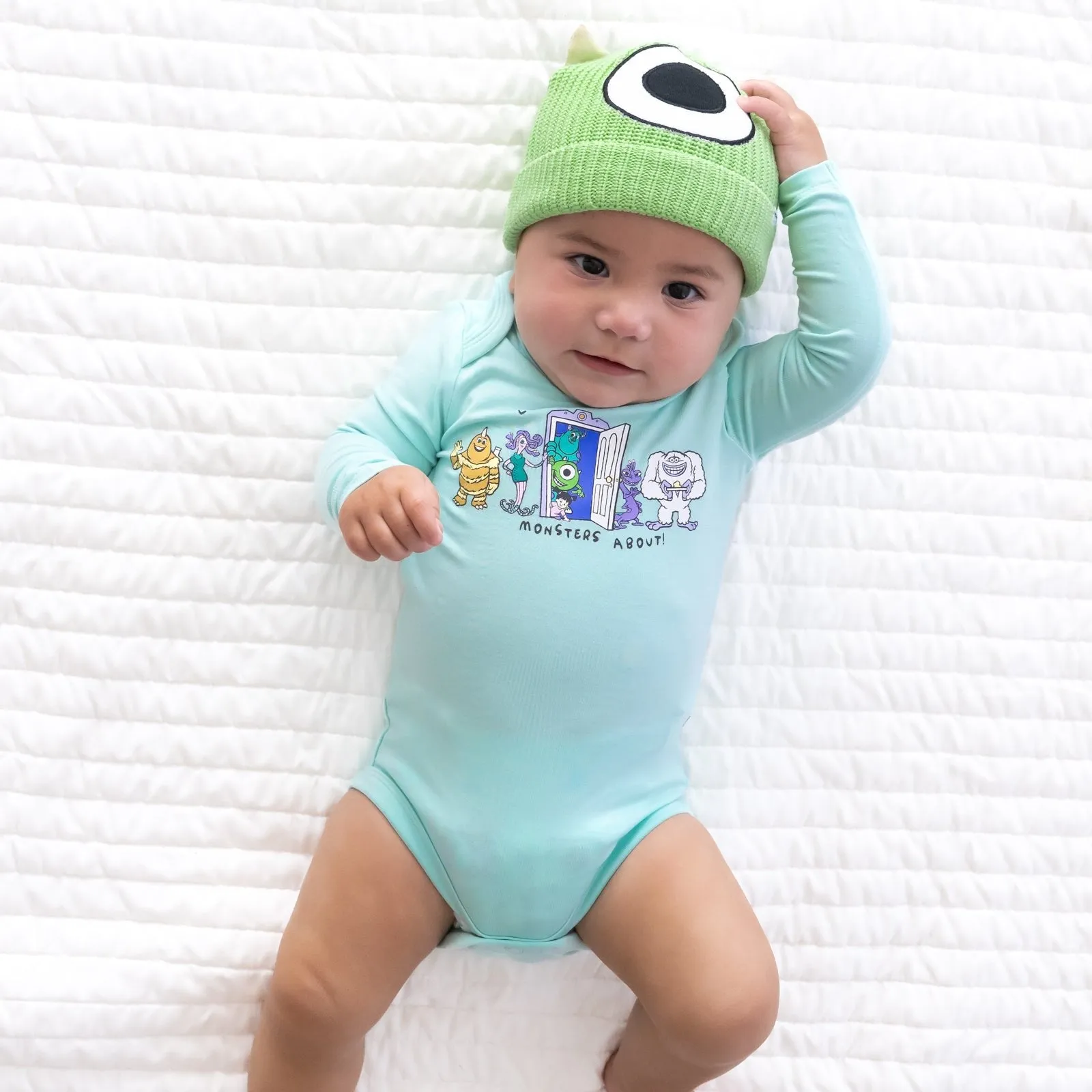 Disney Monsters, Inc. Mike Wazowski Beanie Hat