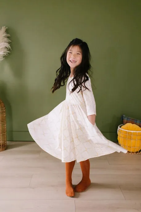 Emile Dress, Muted Geo