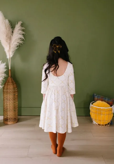 Emile Dress, Muted Geo