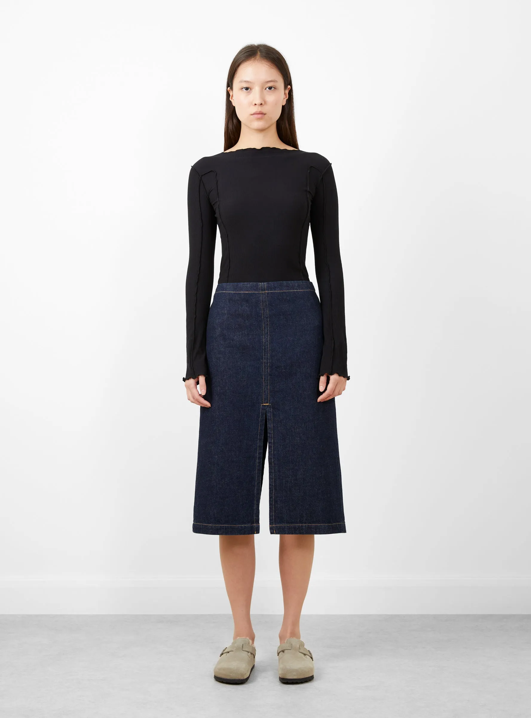 Fessura Skirt Raw Wash