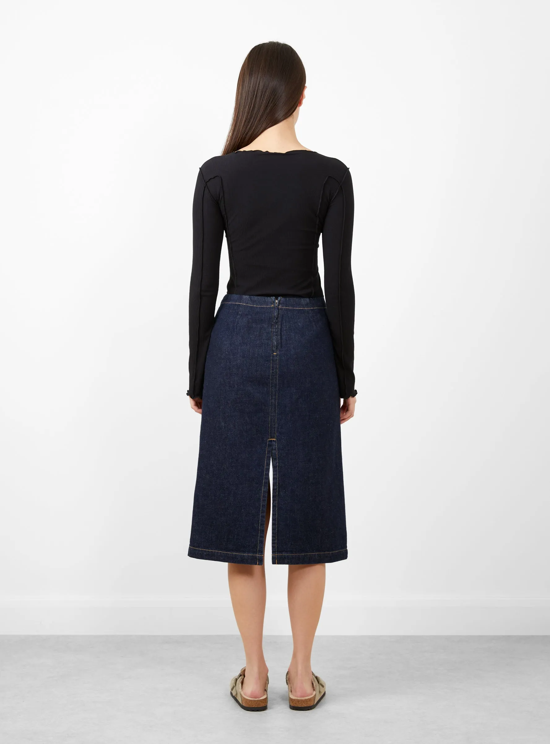 Fessura Skirt Raw Wash