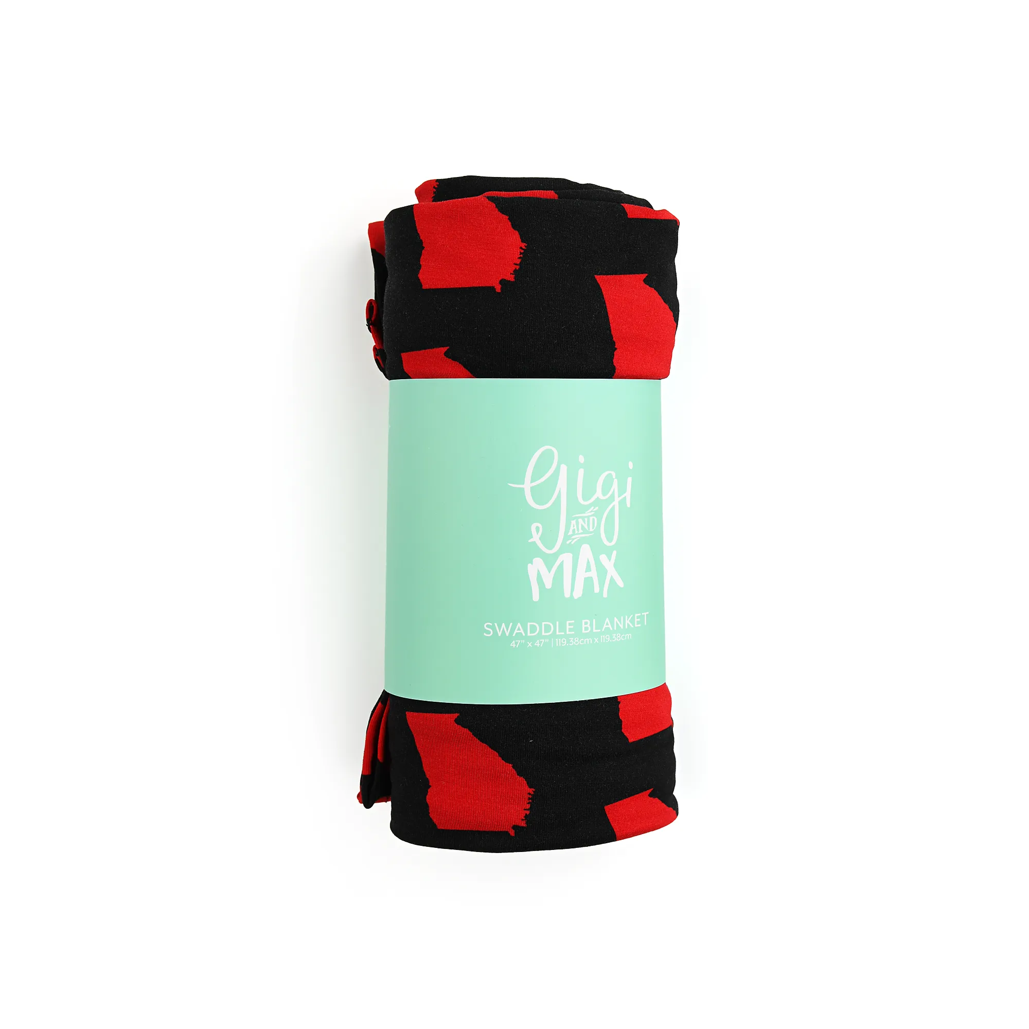 Georgia Black & Red SWADDLE