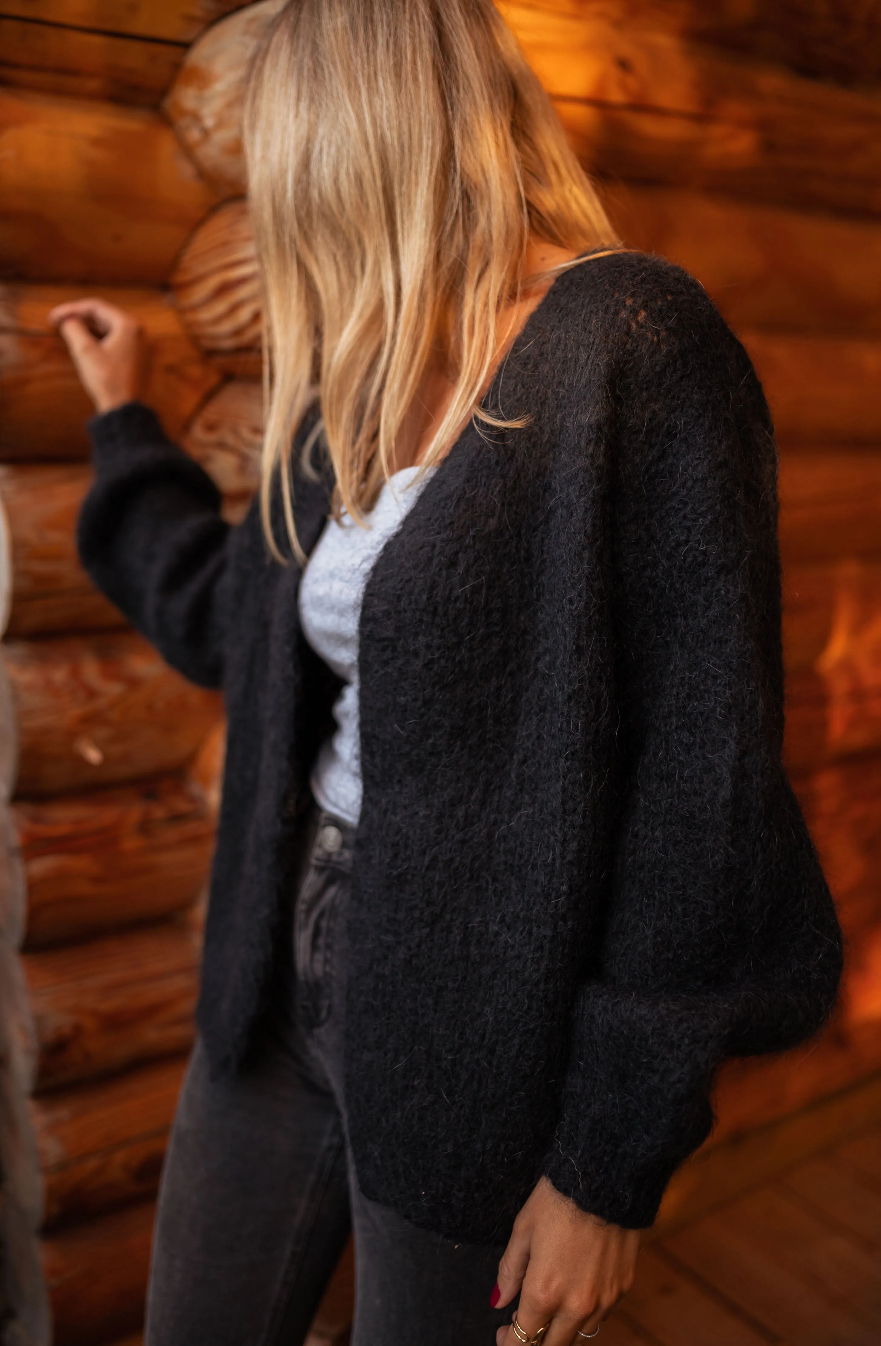 Gilet Alina - noir