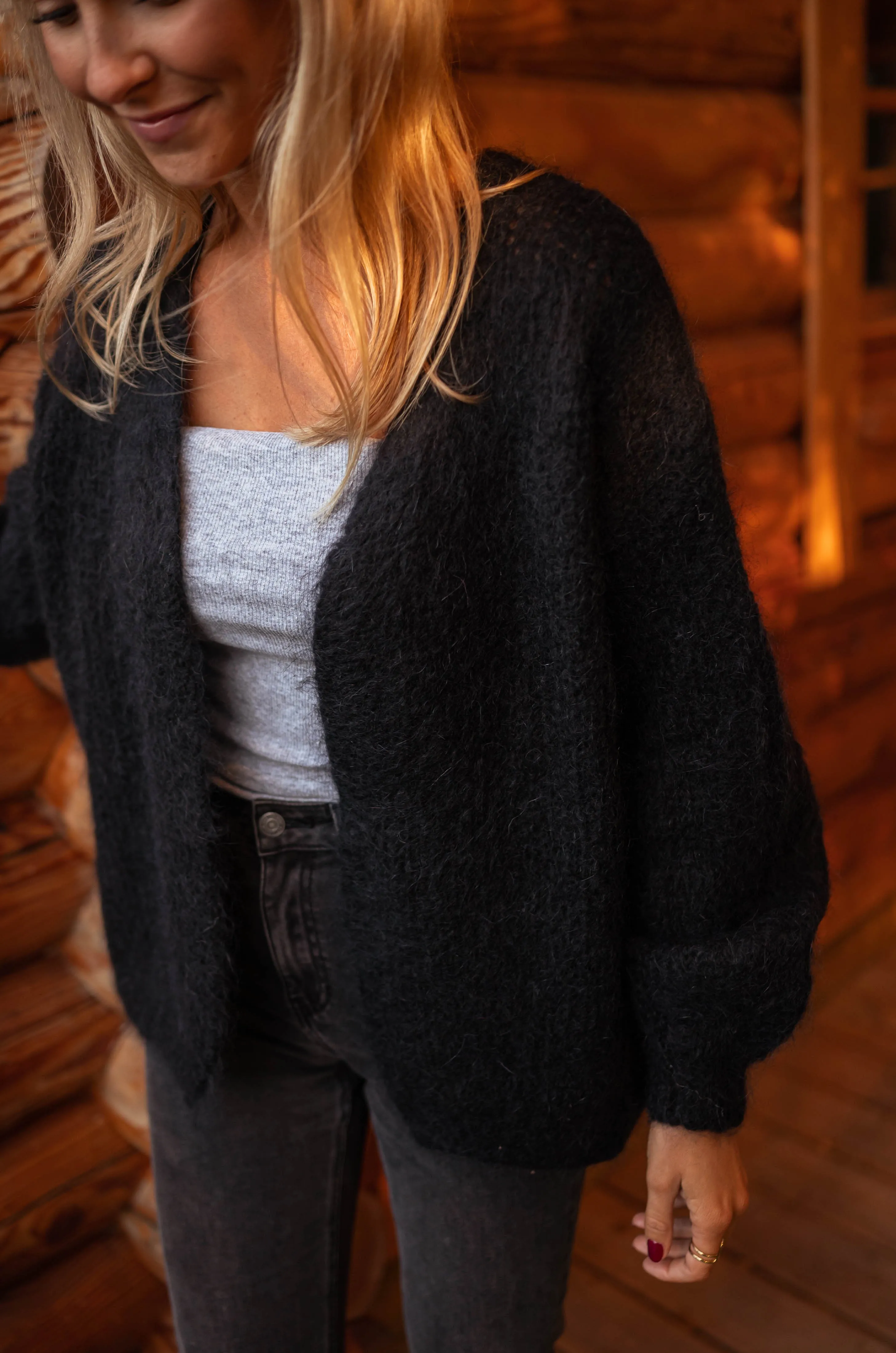Gilet Alina - noir