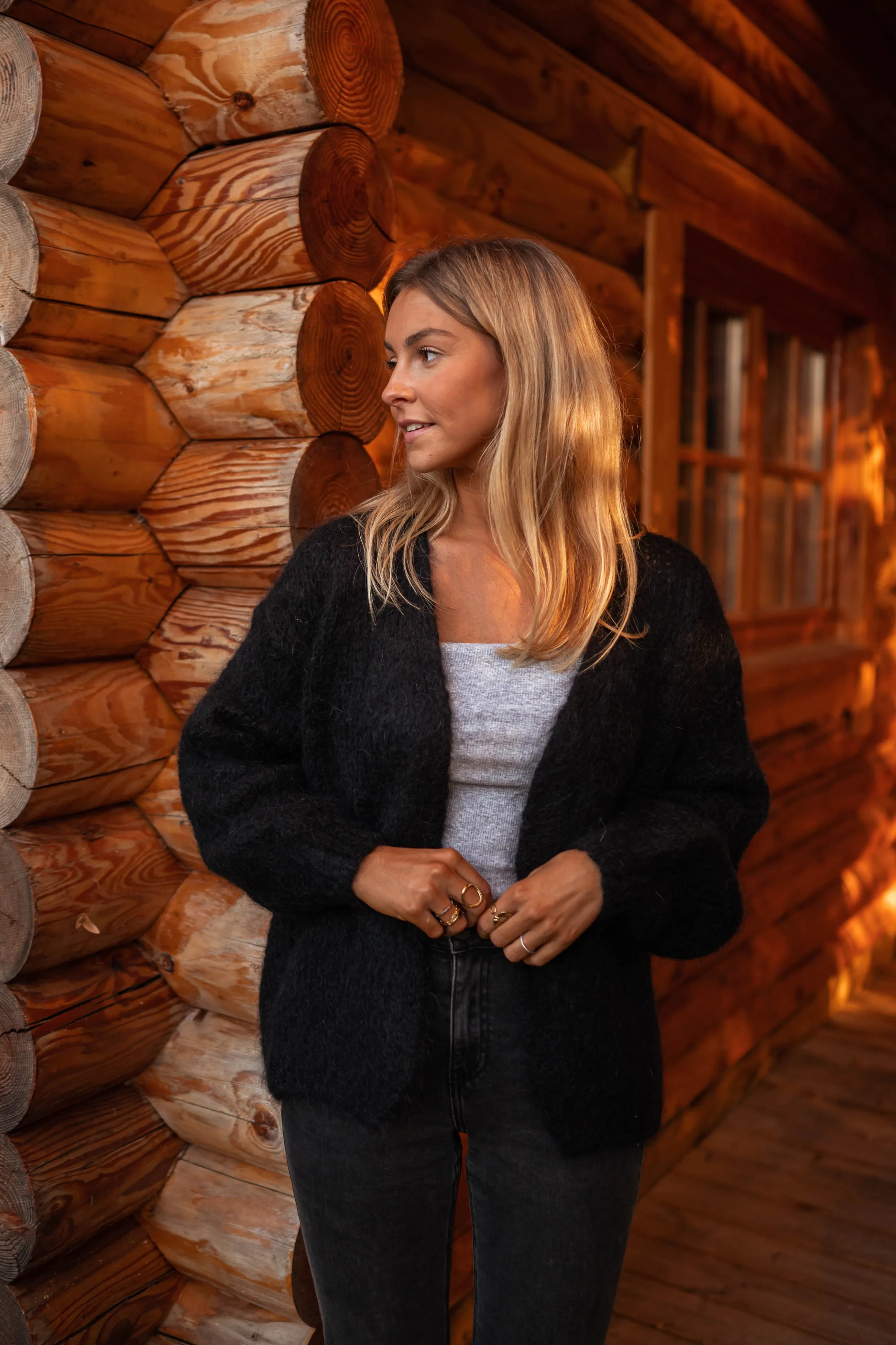 Gilet Alina - noir