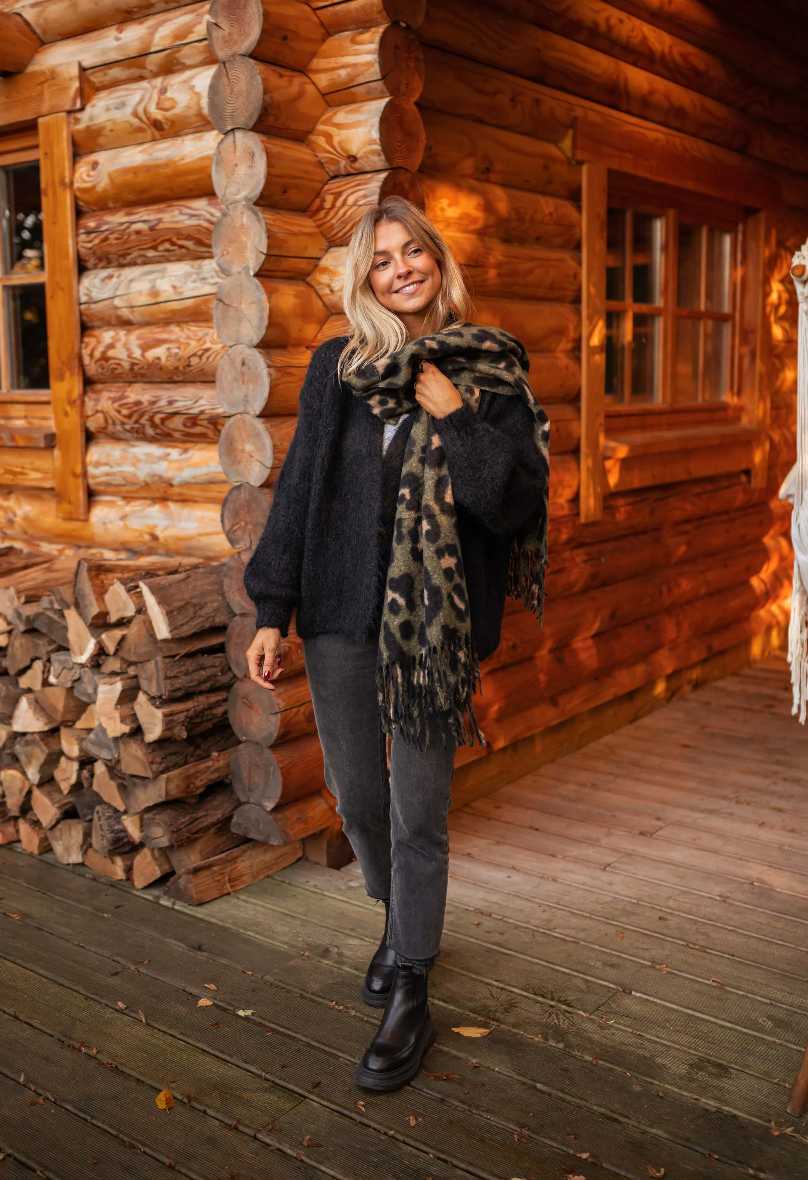 Gilet Alina - noir