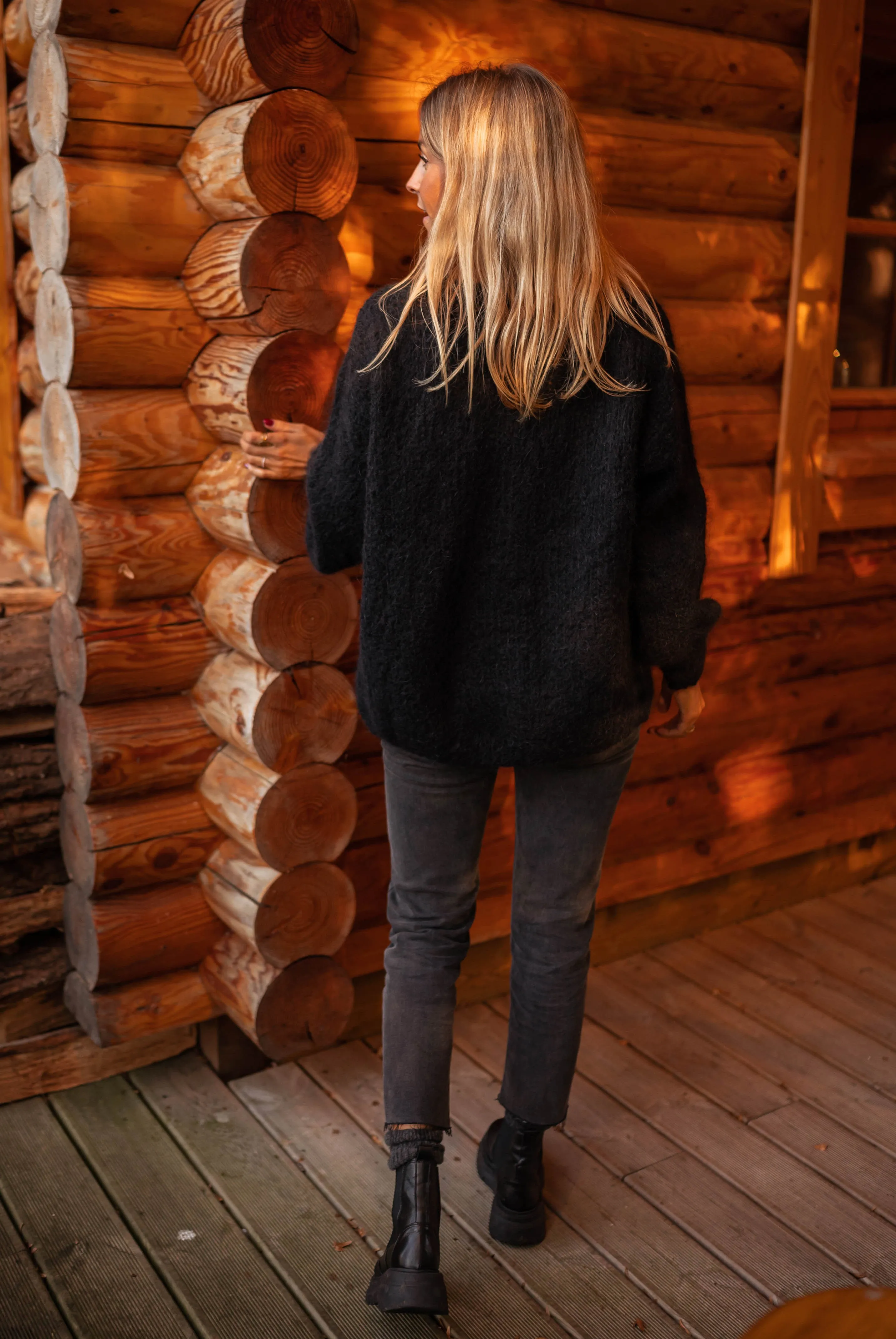 Gilet Alina - noir