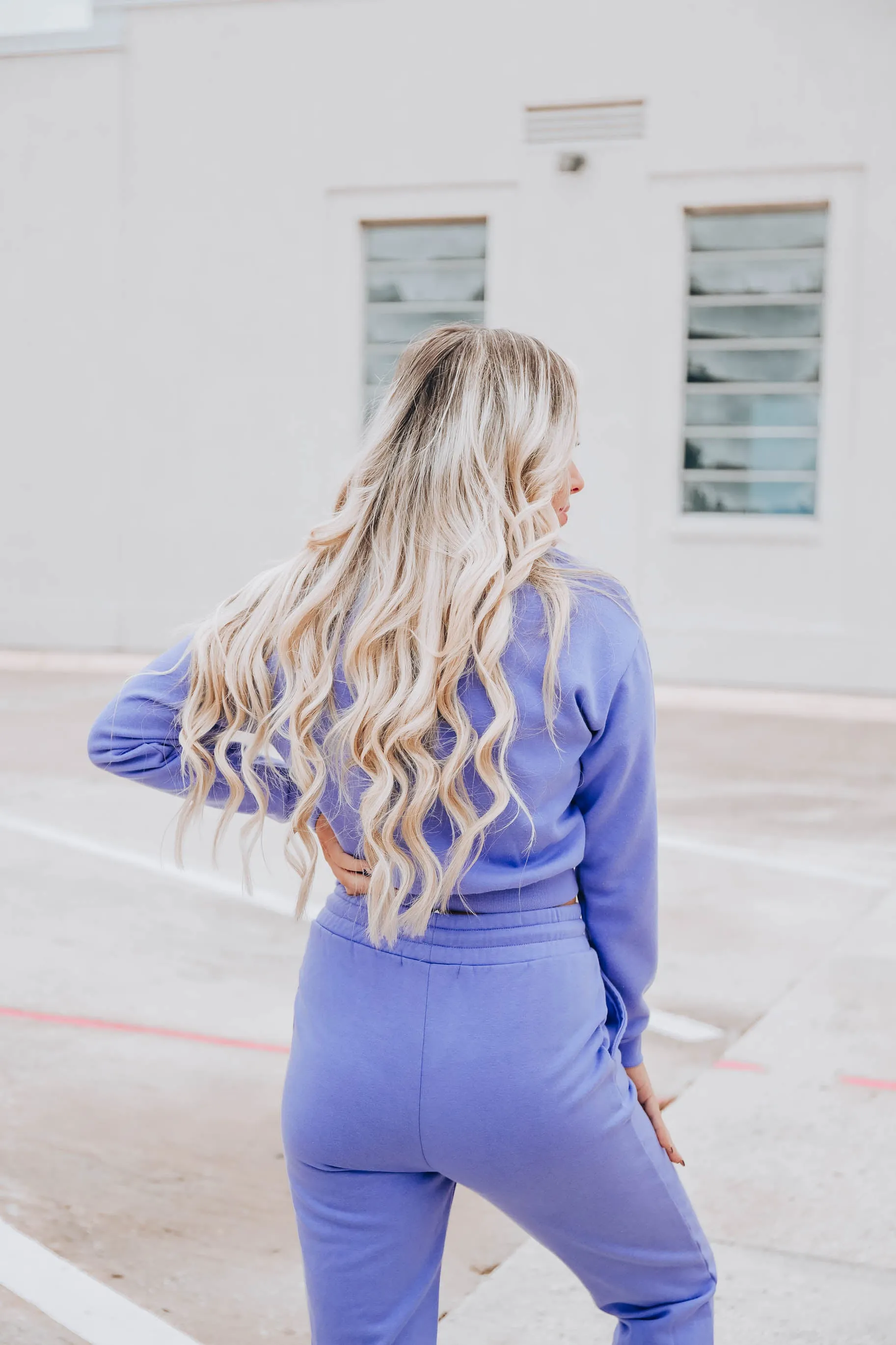 Lockdown Sweatshirt - Periwinkle