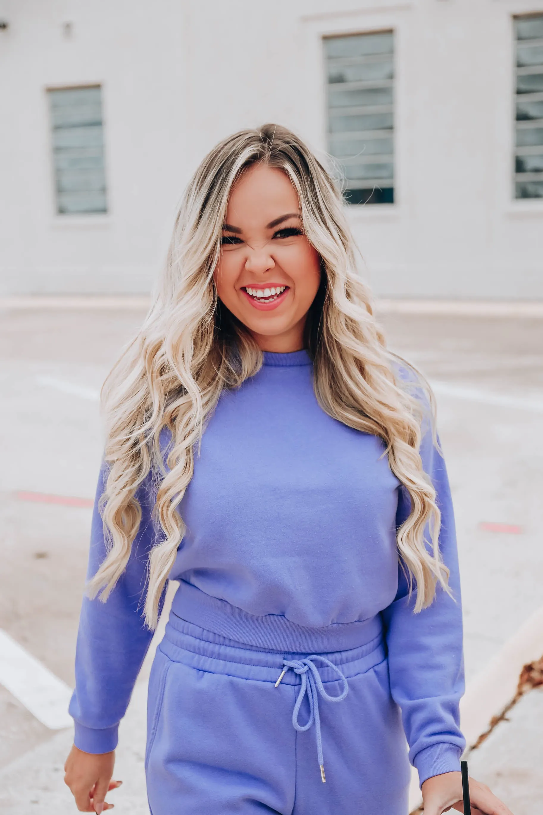 Lockdown Sweatshirt - Periwinkle