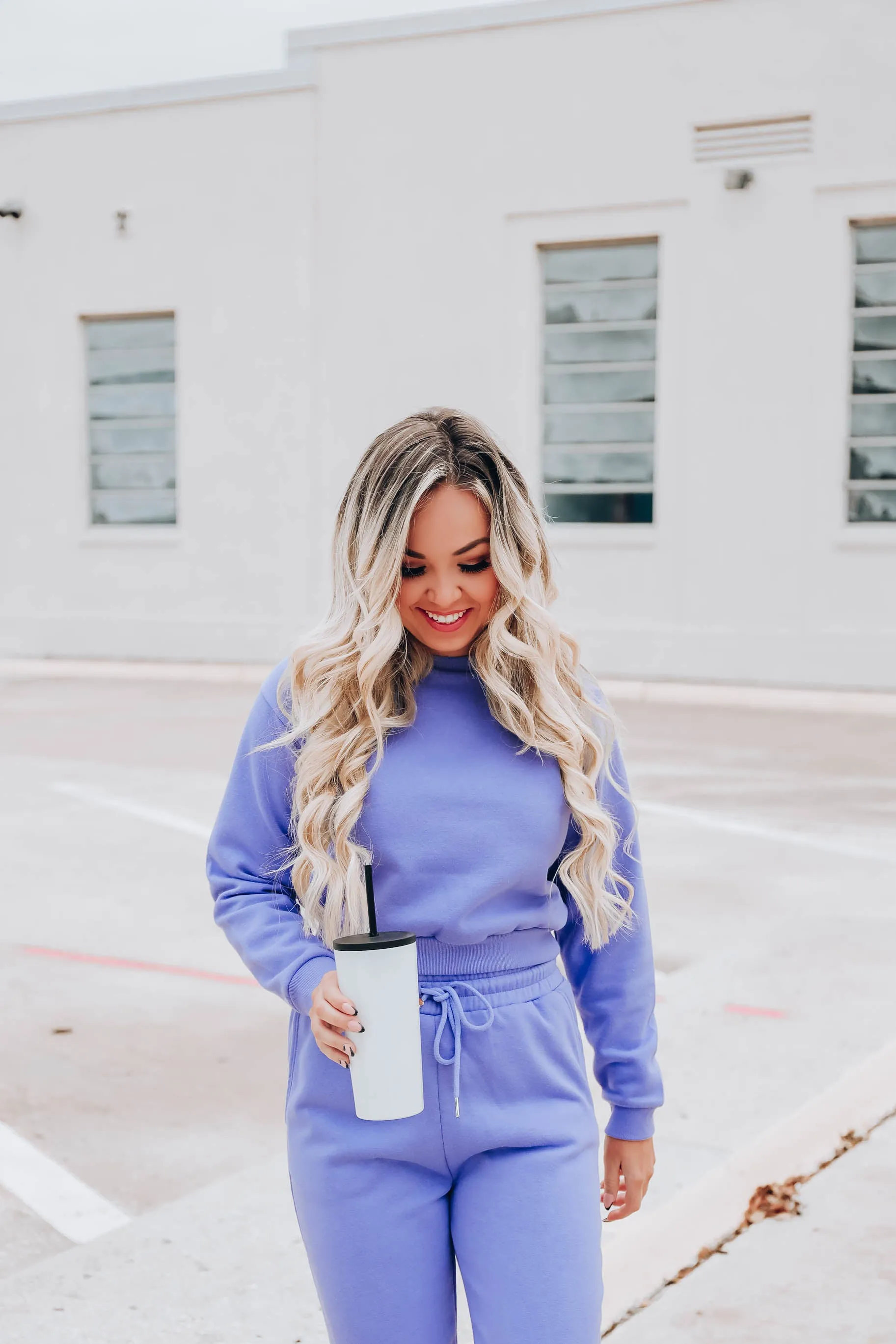 Lockdown Sweatshirt - Periwinkle