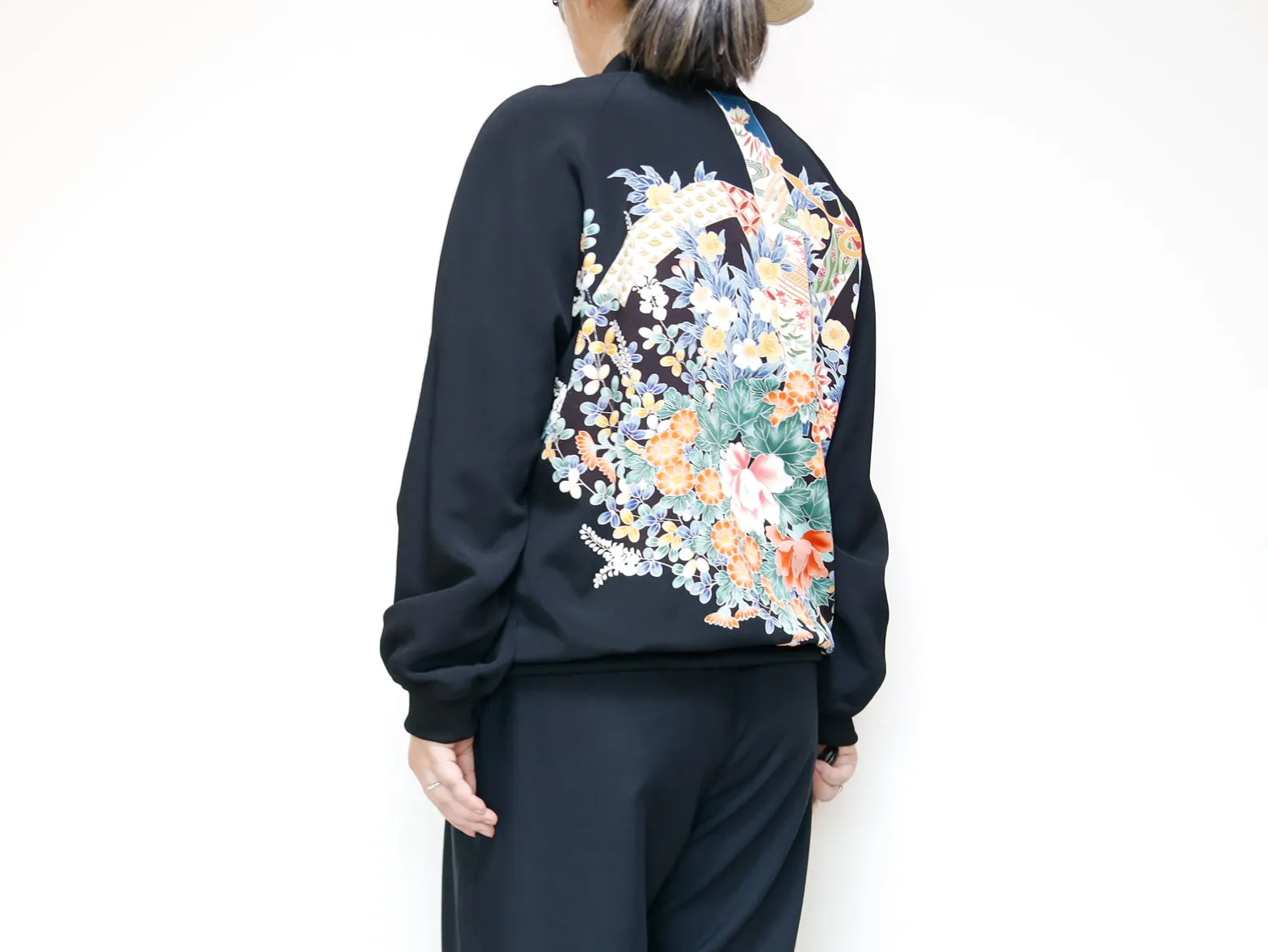 <J09-012> KIMONO BOMBER Jacket