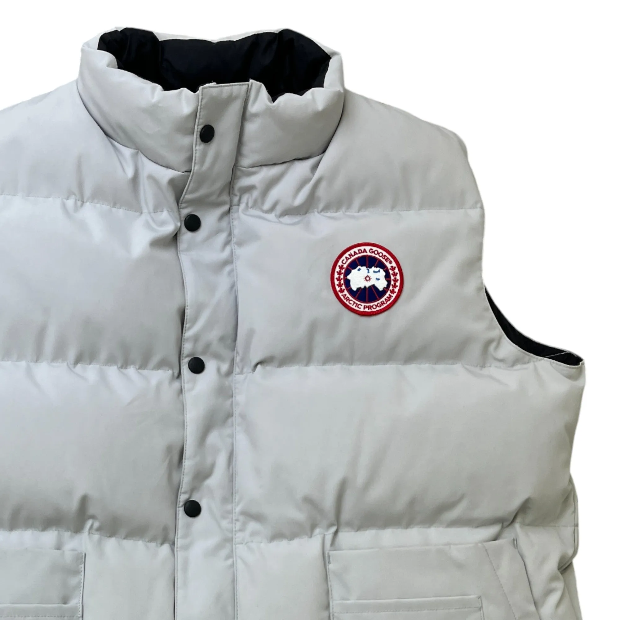 Men's Freestyle Crew Gilet Grey Size XL