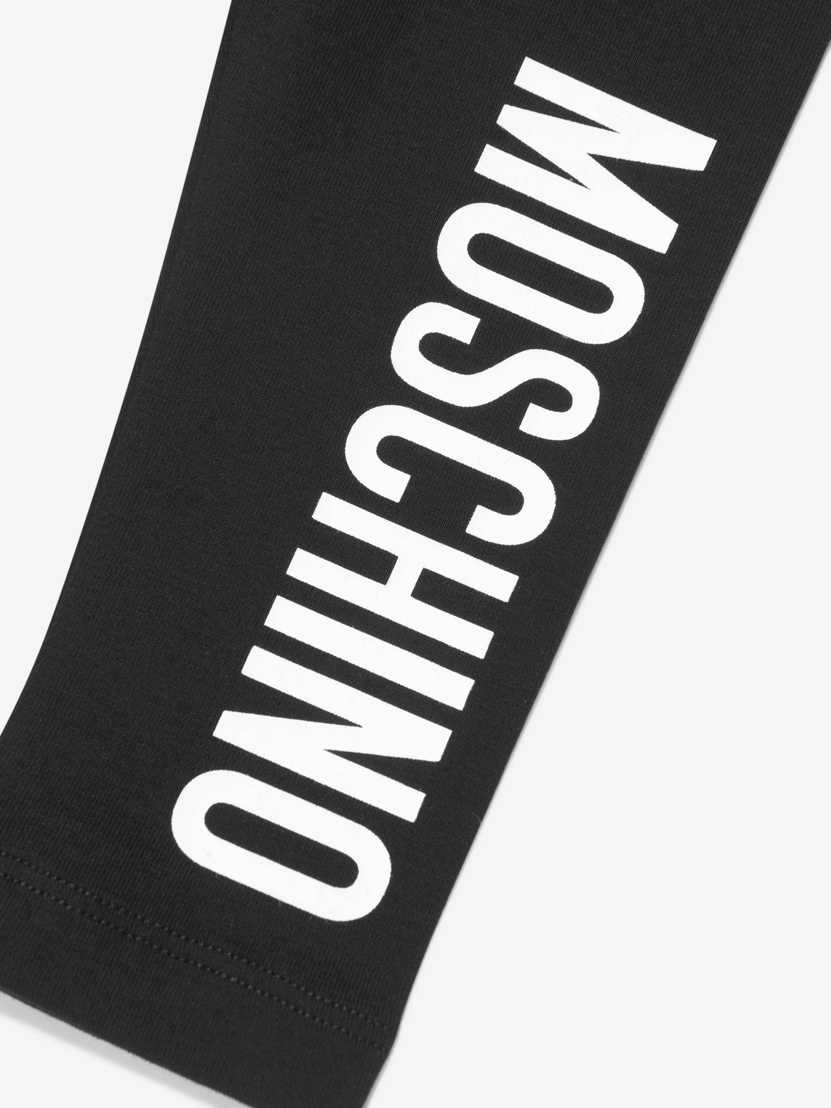 Moschino Baby Girls Logo Leggings in Black