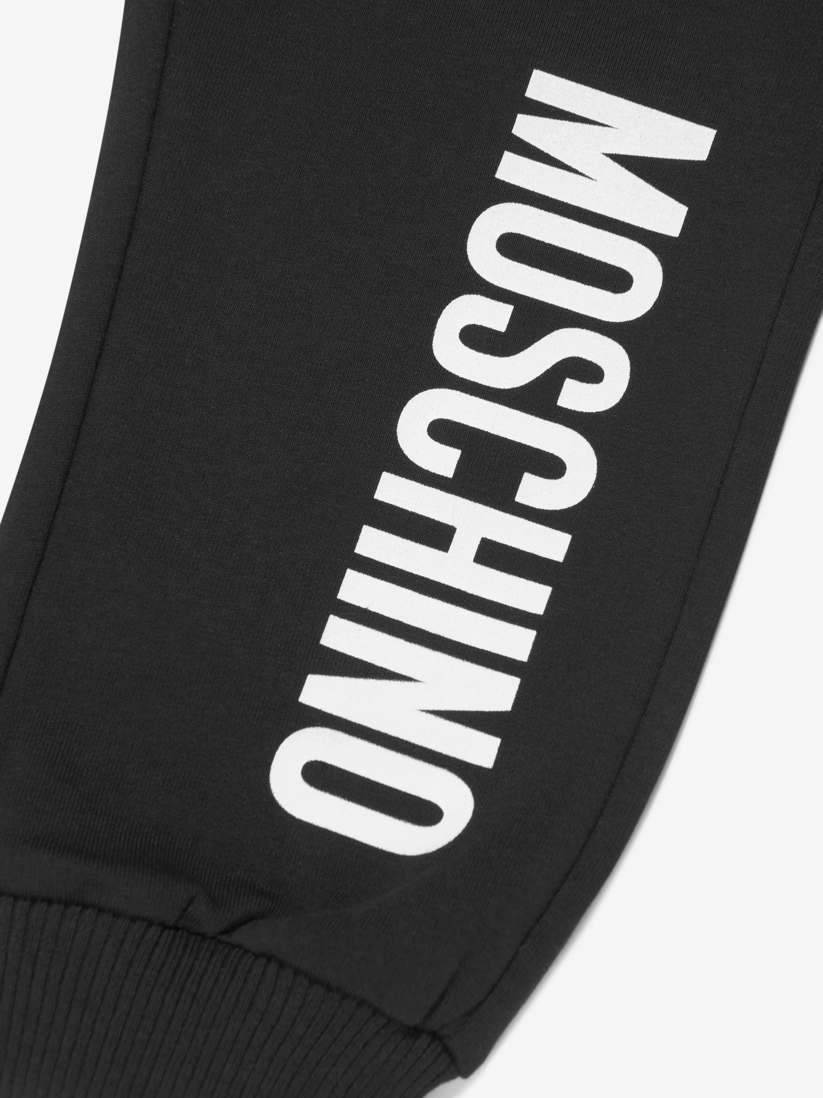 Moschino Baby Logo Joggers in Black