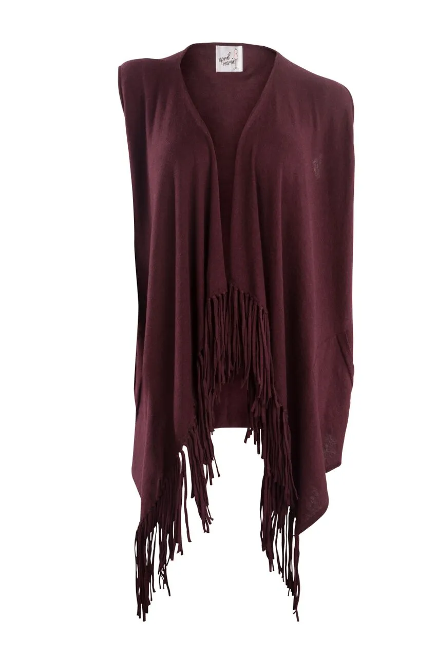 Nantucket Fringe Vest