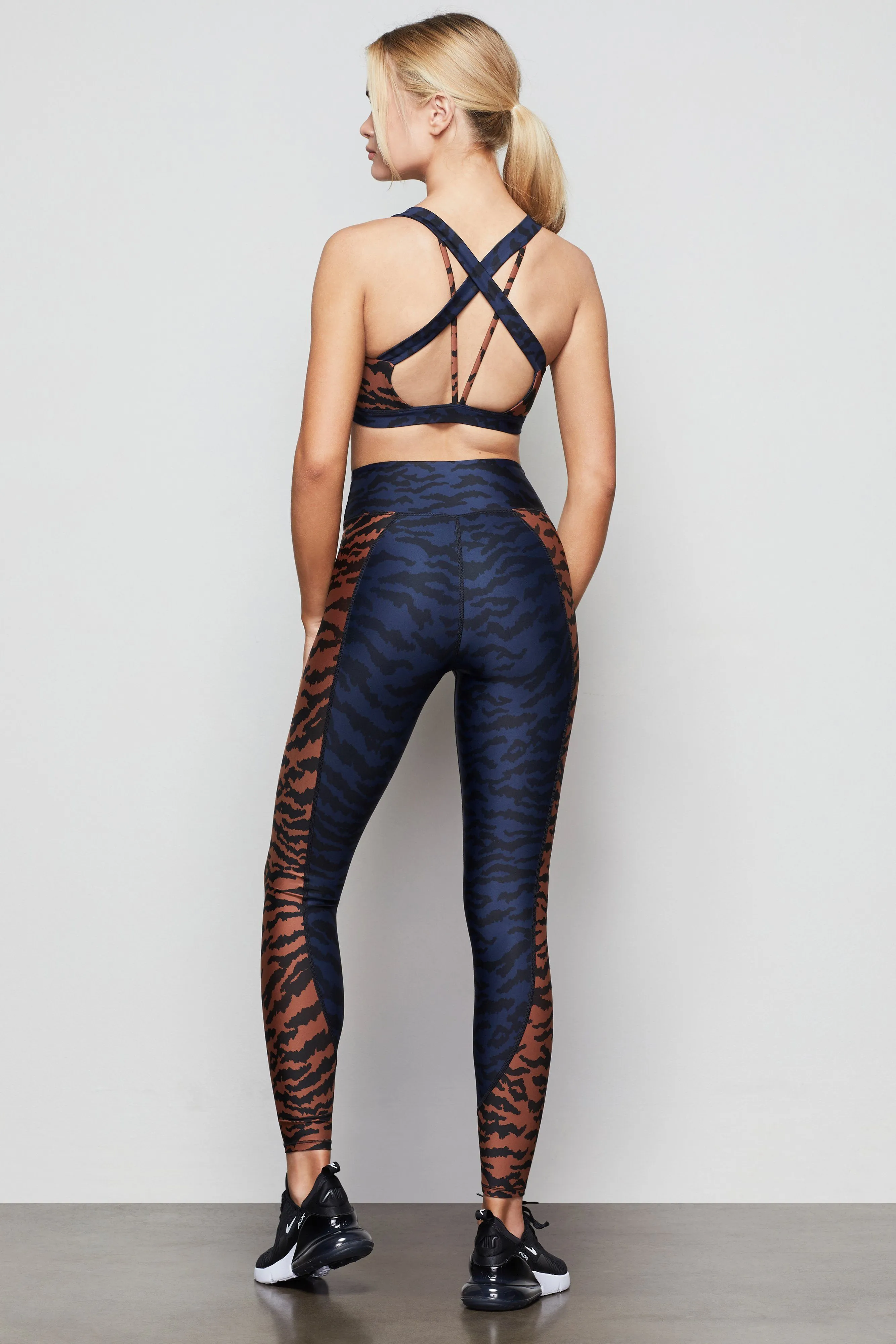 OASIS LEOPARD BRA | NAVY ZEBRA001