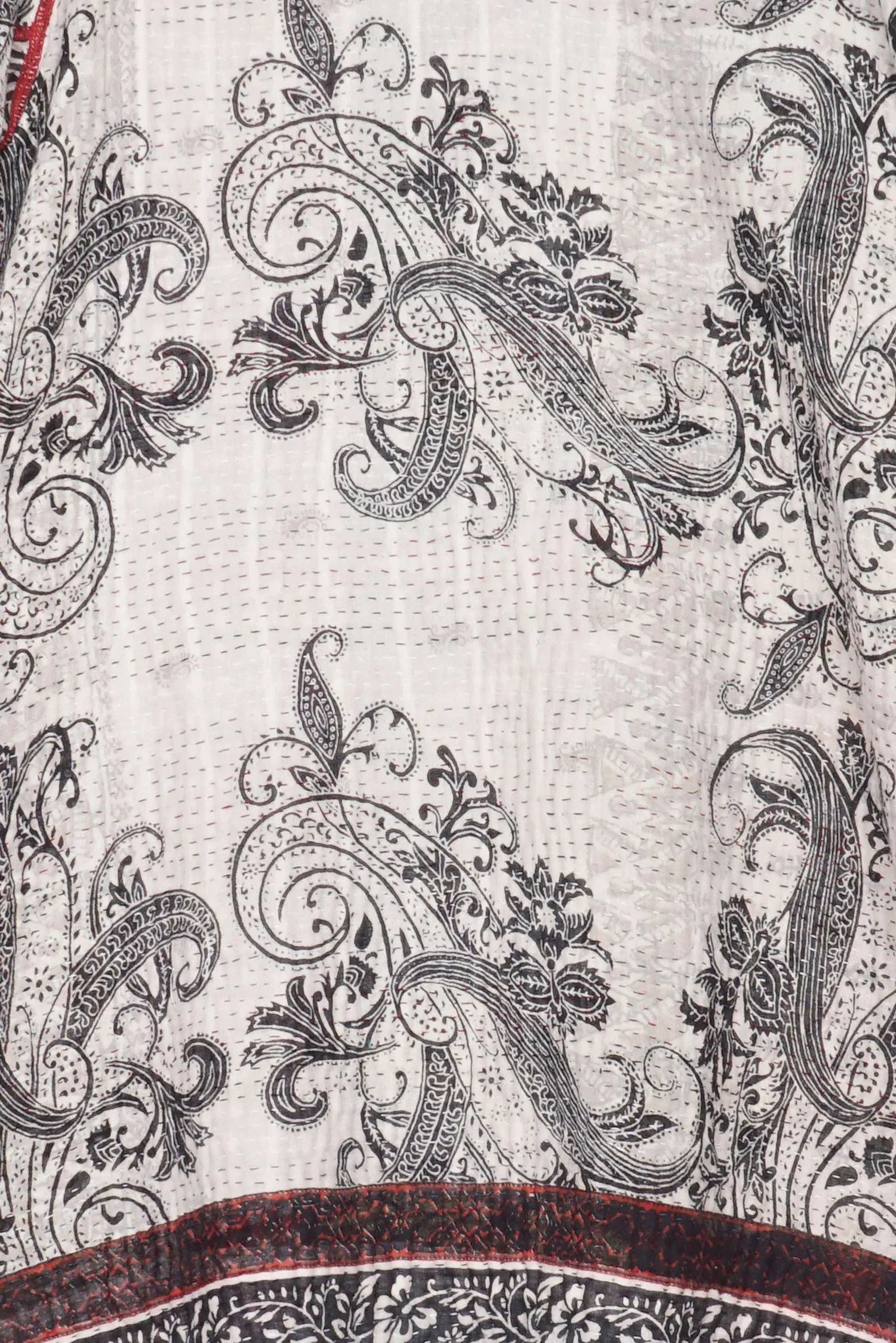 PAISLEY & PATCH KANTHA A-LINE JKT - py4003-wht -