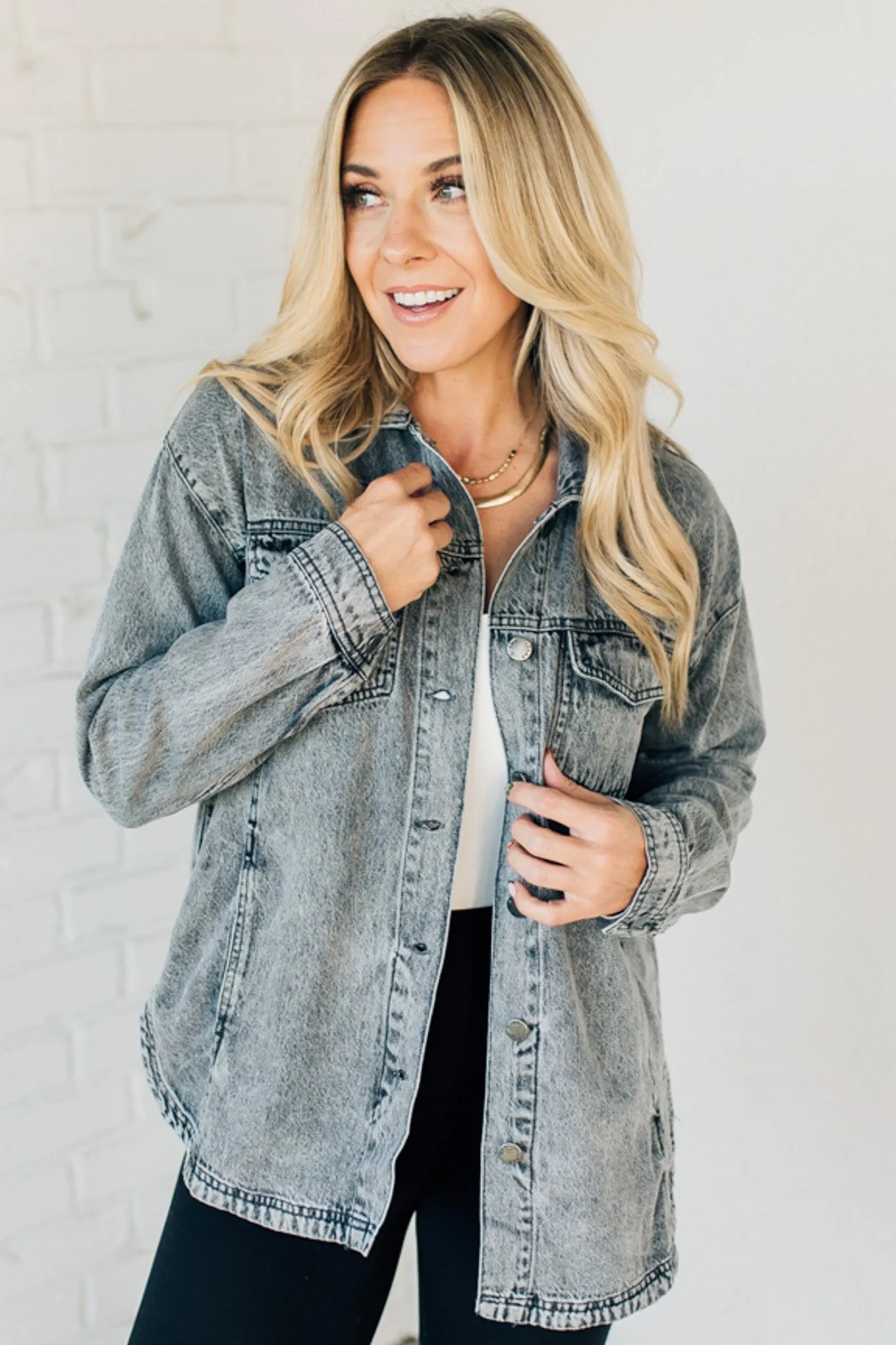 Sloane Denim Shacket