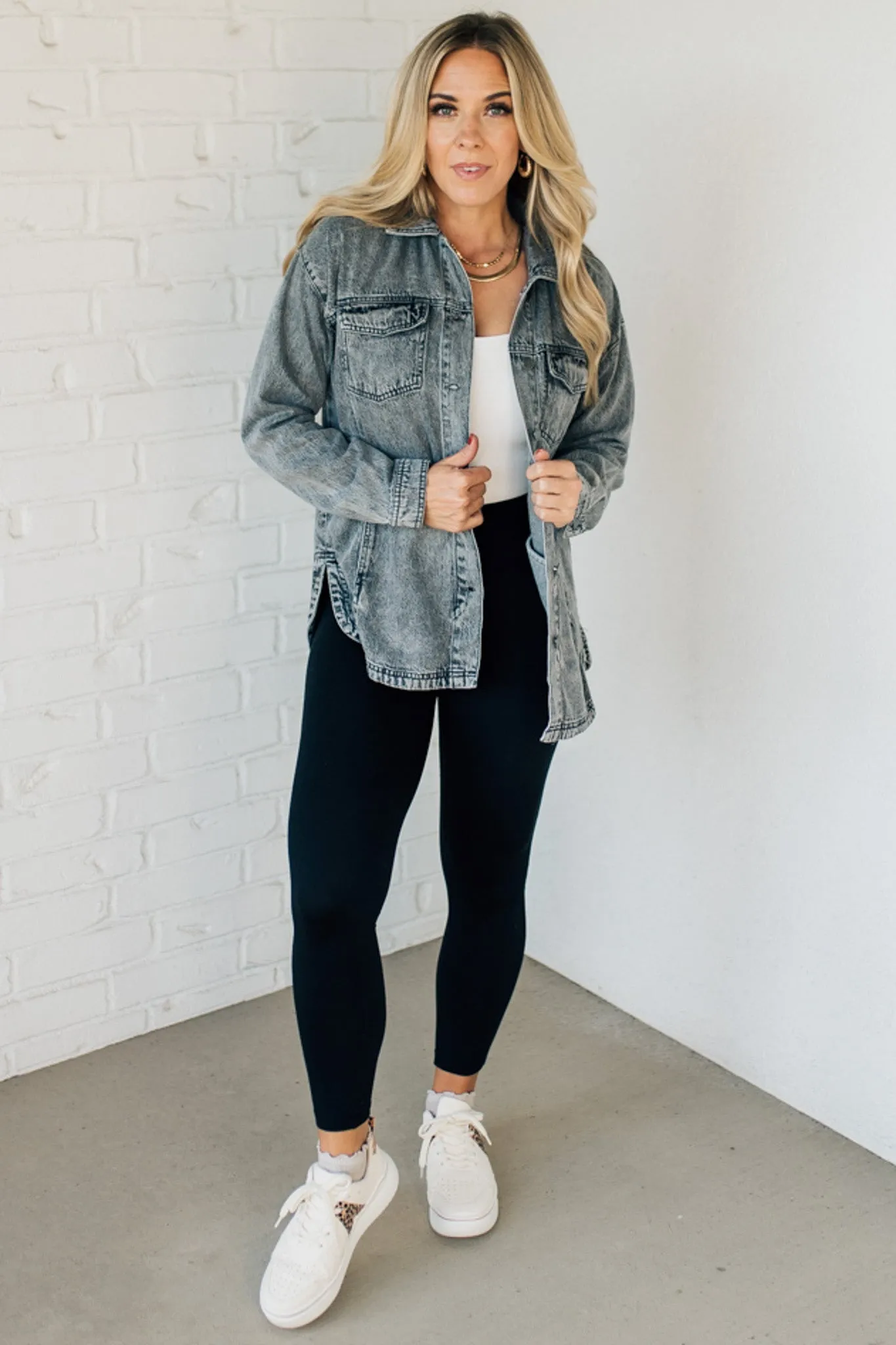 Sloane Denim Shacket