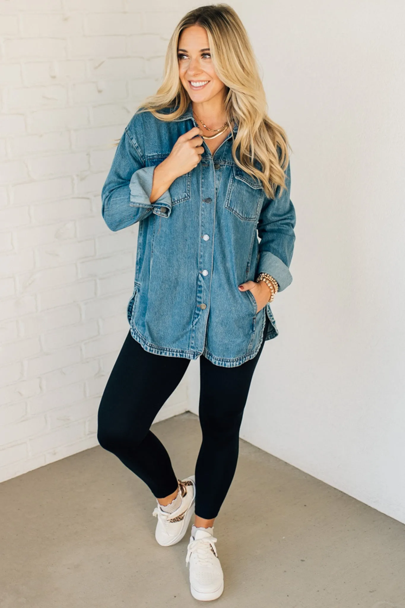 Sloane Denim Shacket