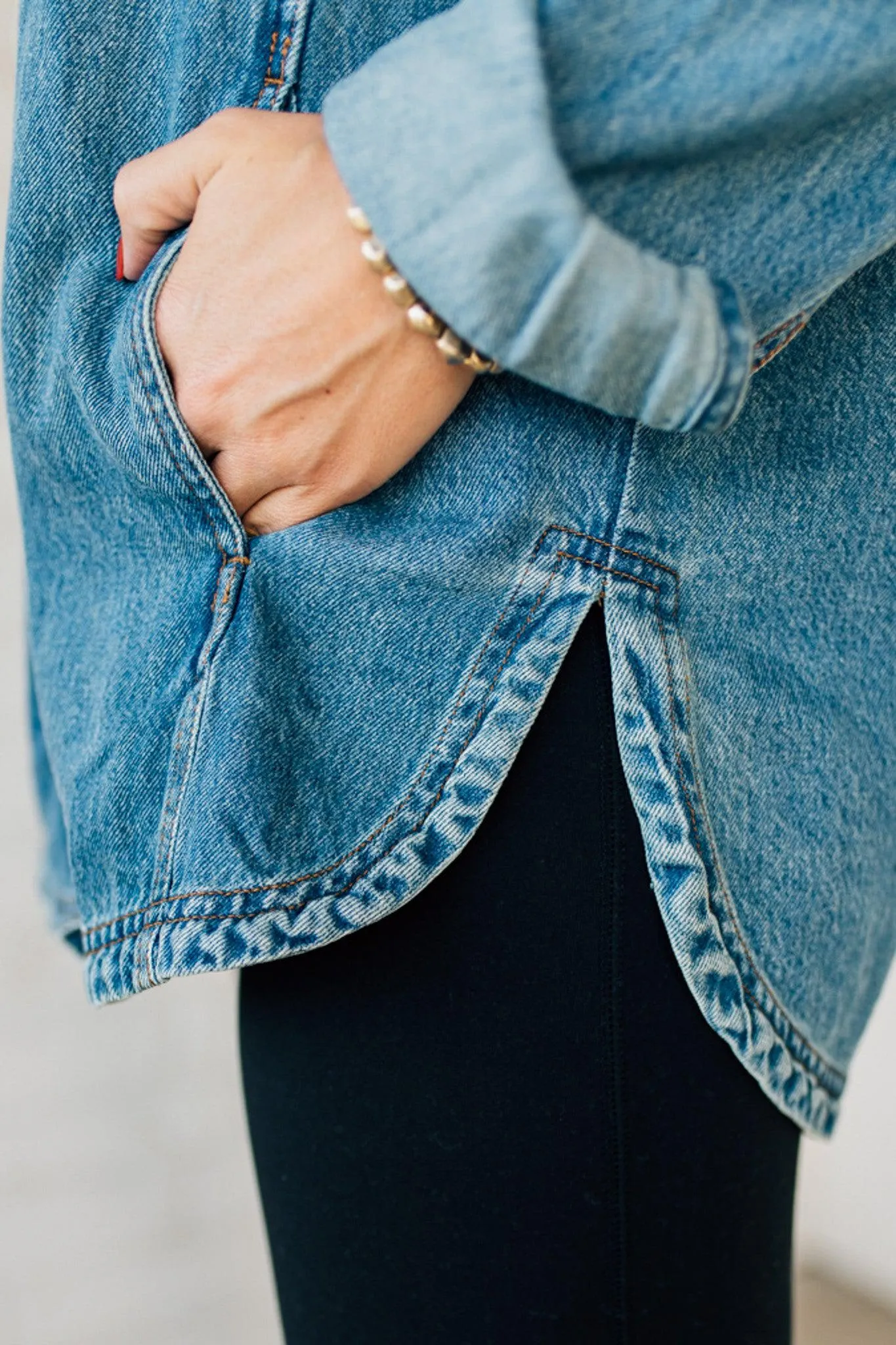 Sloane Denim Shacket
