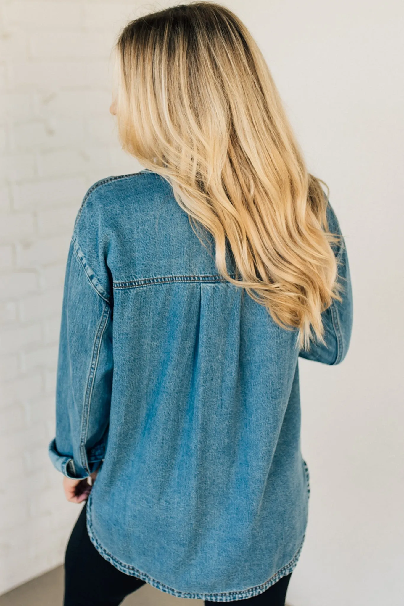 Sloane Denim Shacket