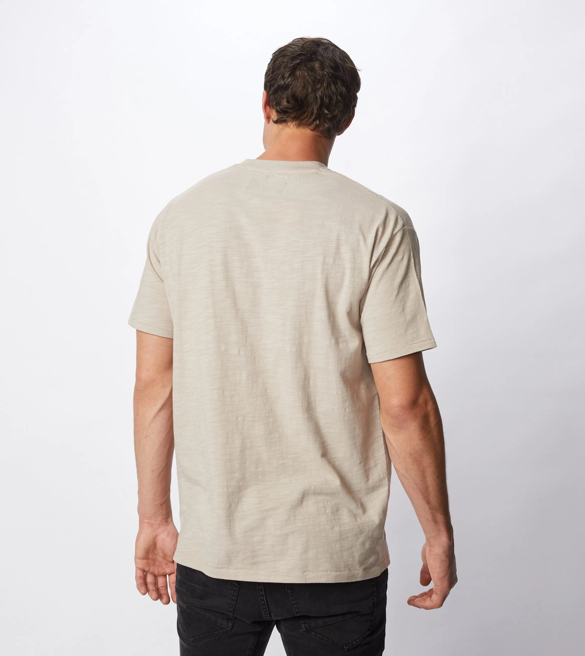Slub Box Pocket Tee Bread