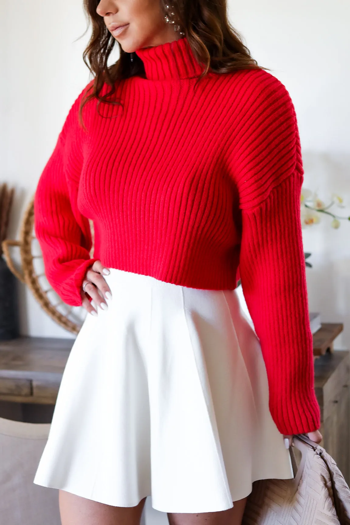 The Tyler Knit Crop- 4 Colors