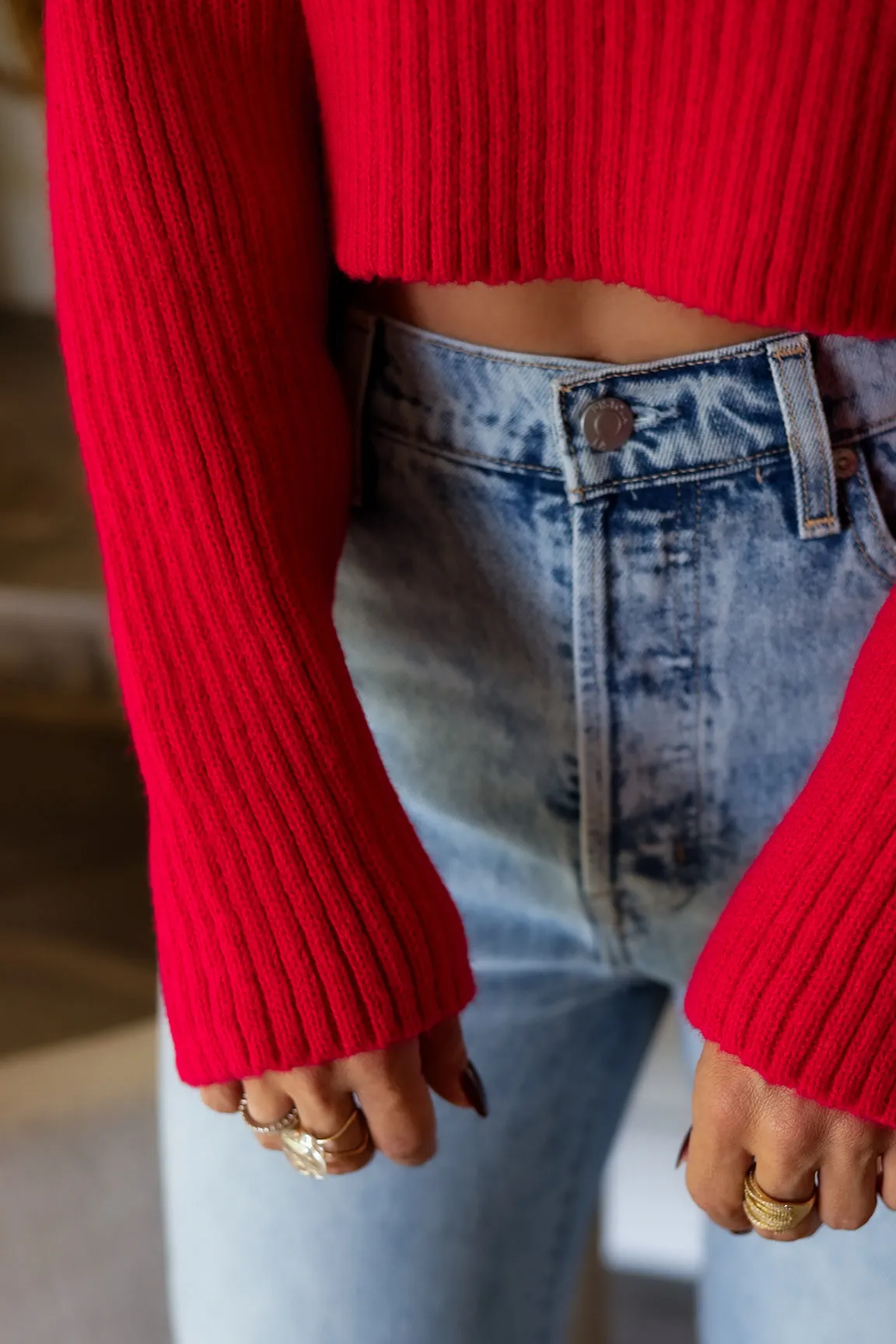 The Tyler Knit Crop- 4 Colors