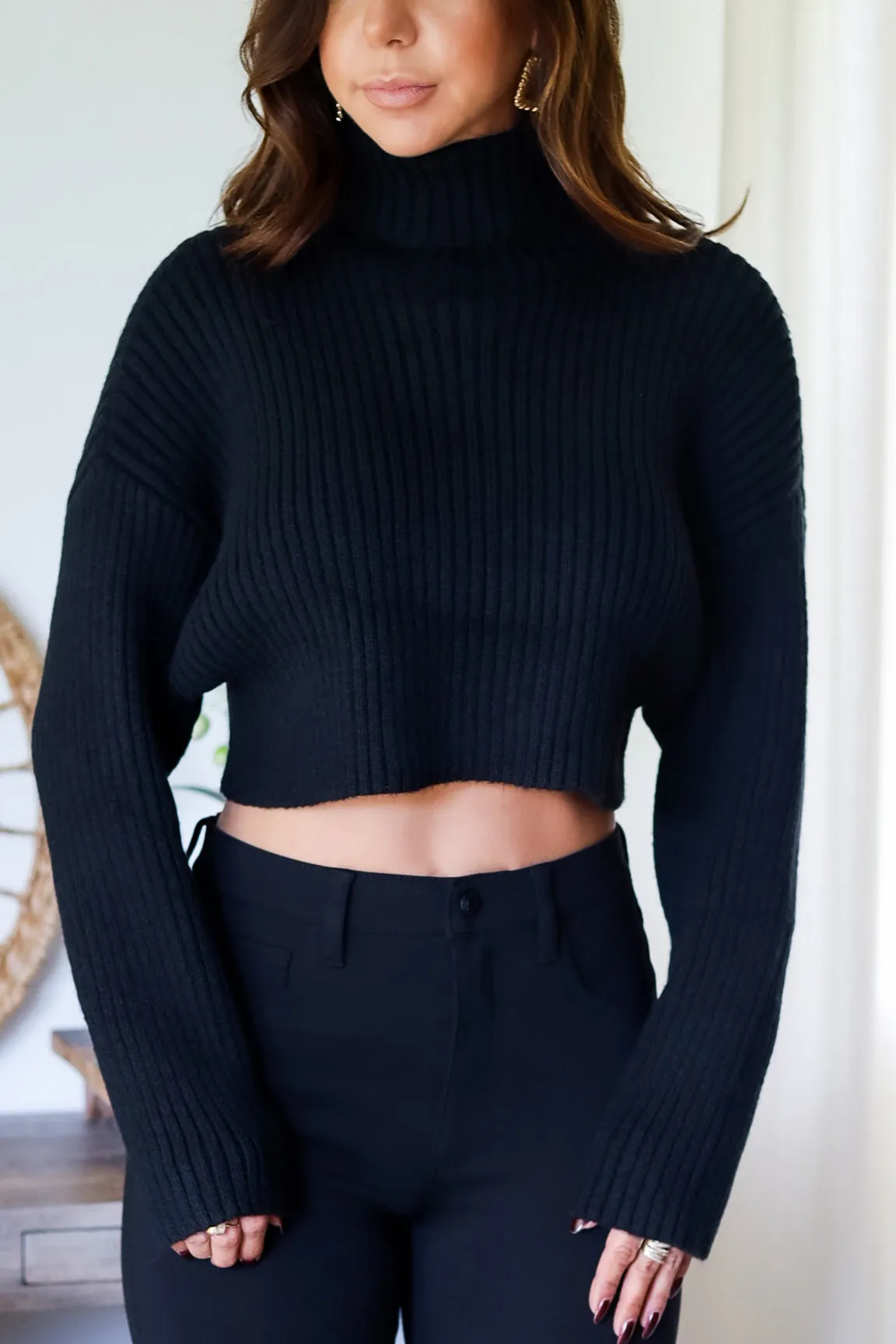 The Tyler Knit Crop- 4 Colors