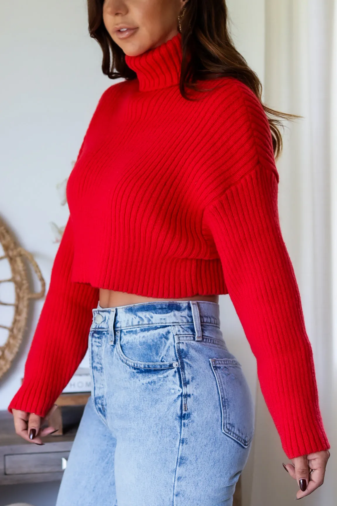 The Tyler Knit Crop- 4 Colors