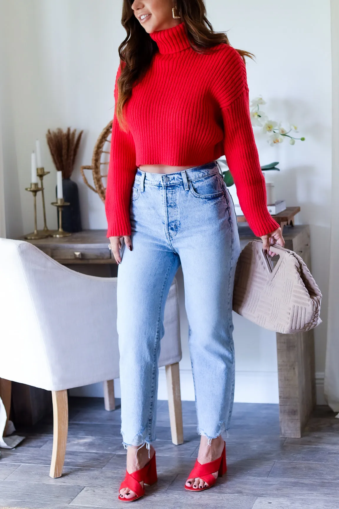 The Tyler Knit Crop- 4 Colors
