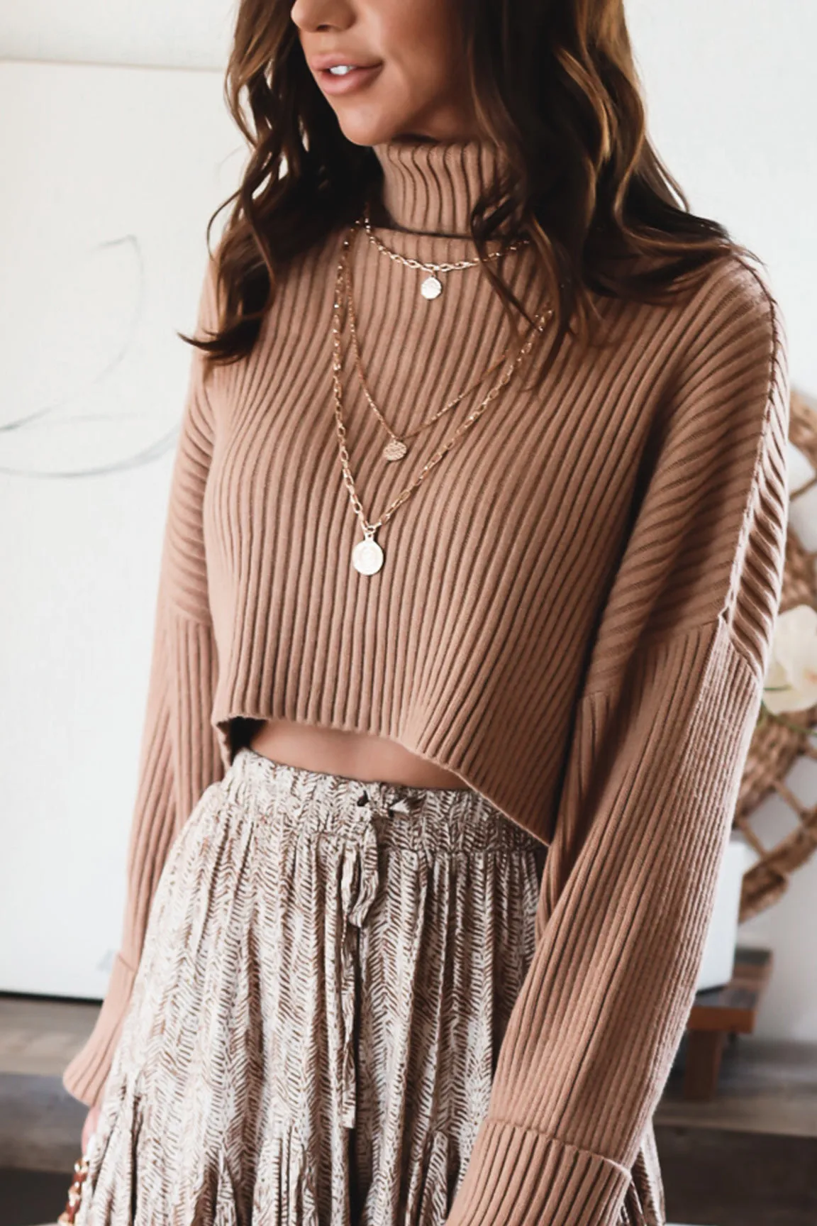 The Tyler Knit Crop- 4 Colors