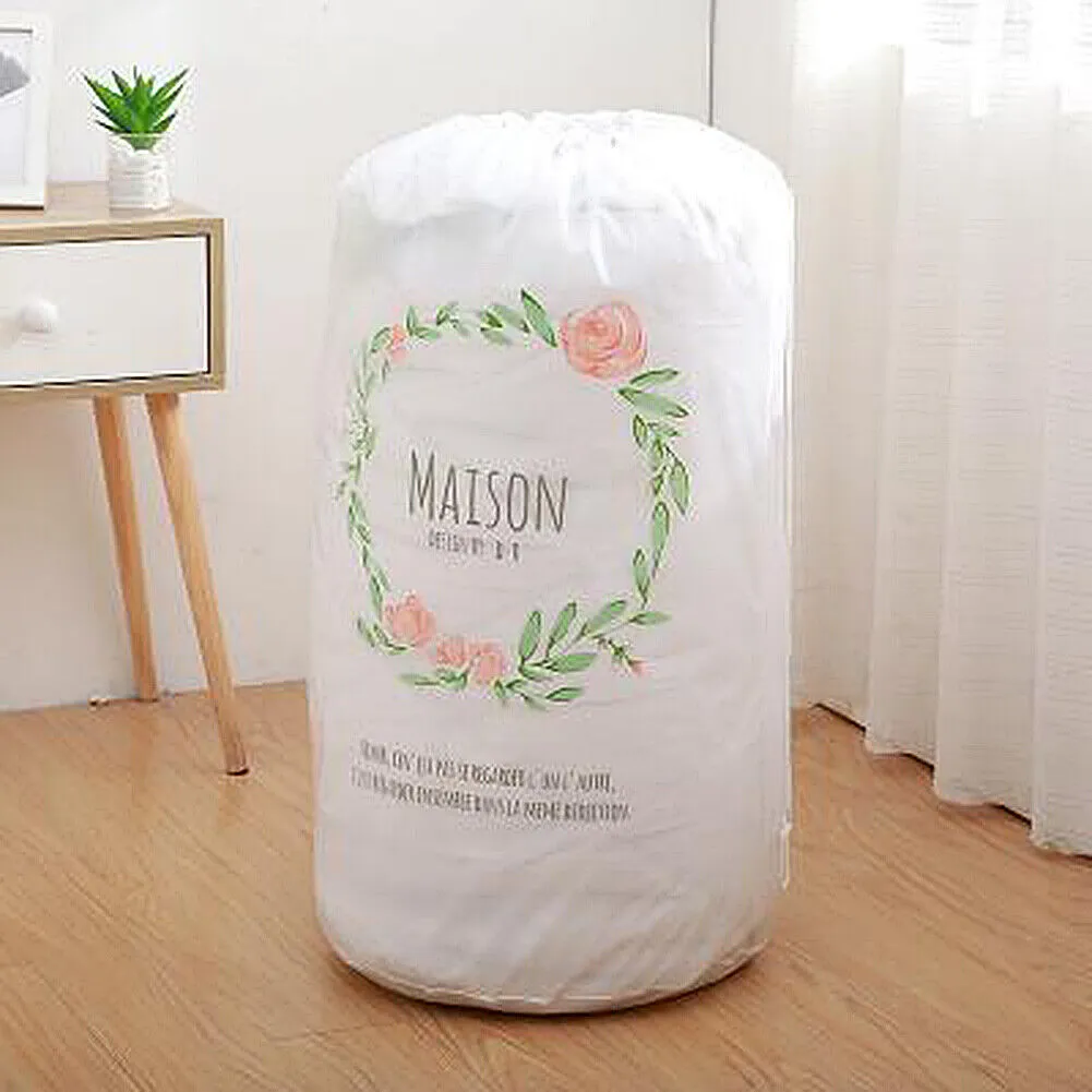 US Large Drawstring Storage Bag Anti Dust Clothes Blanket Quilt Organizer Pouch