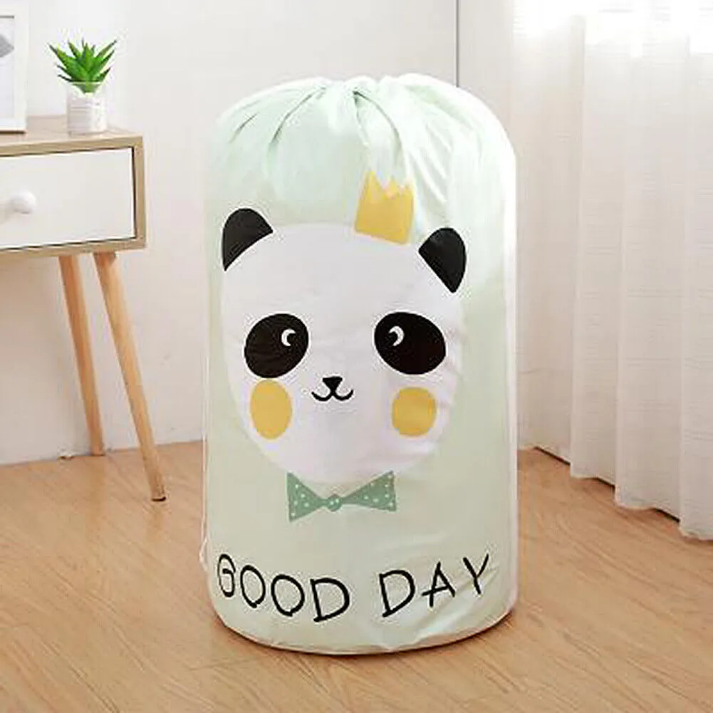 US Large Drawstring Storage Bag Anti Dust Clothes Blanket Quilt Organizer Pouch