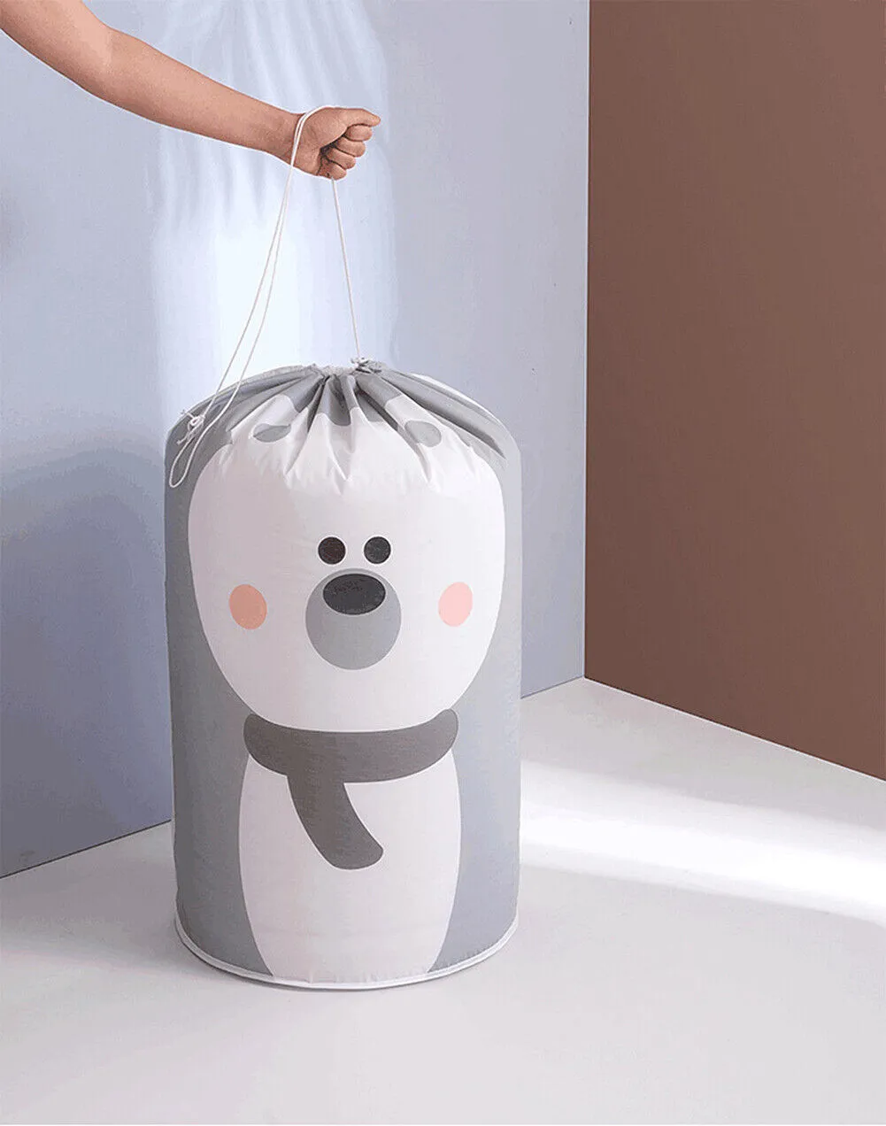 US Large Drawstring Storage Bag Anti Dust Clothes Blanket Quilt Organizer Pouch
