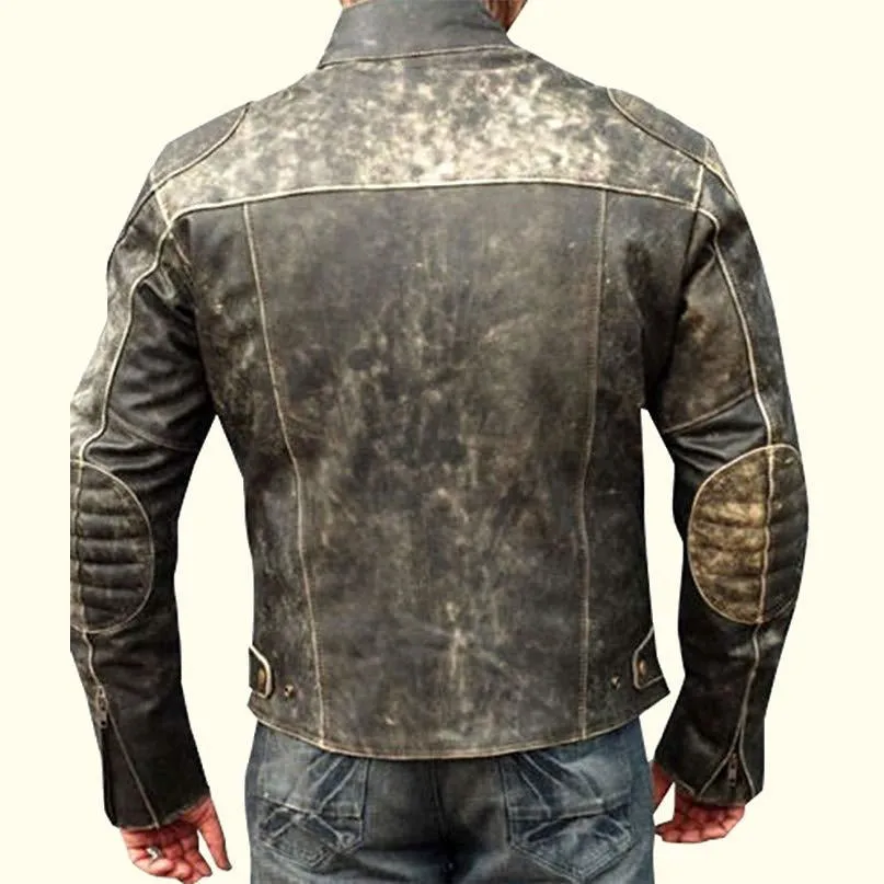 Vintage Buffalo Leather Jacket