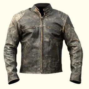 Vintage Buffalo Leather Jacket