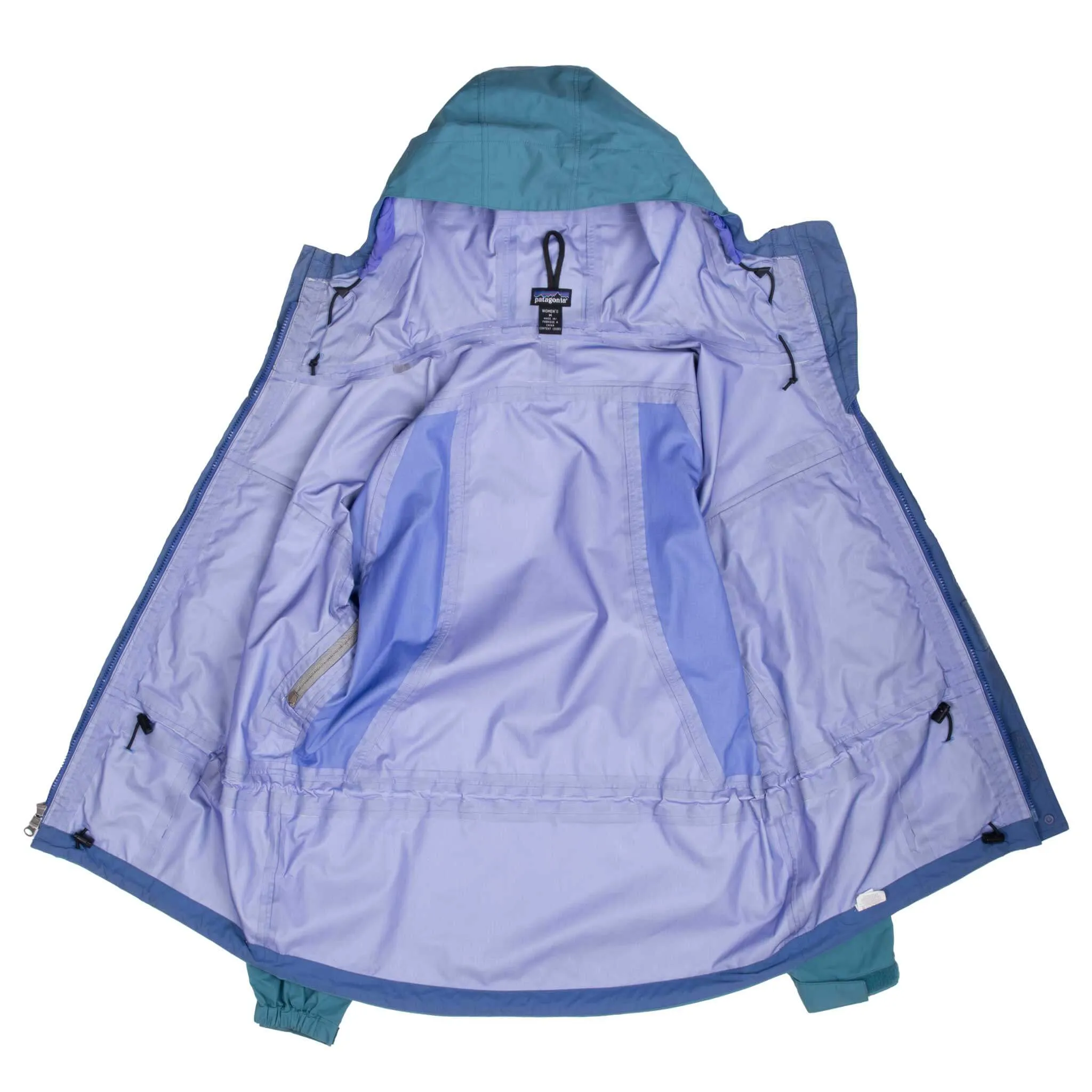 VINTAGE PATAGONIA STRETCH TRIOLET BLUE 2000S WOMEN JACKET SIZE MEDIUM