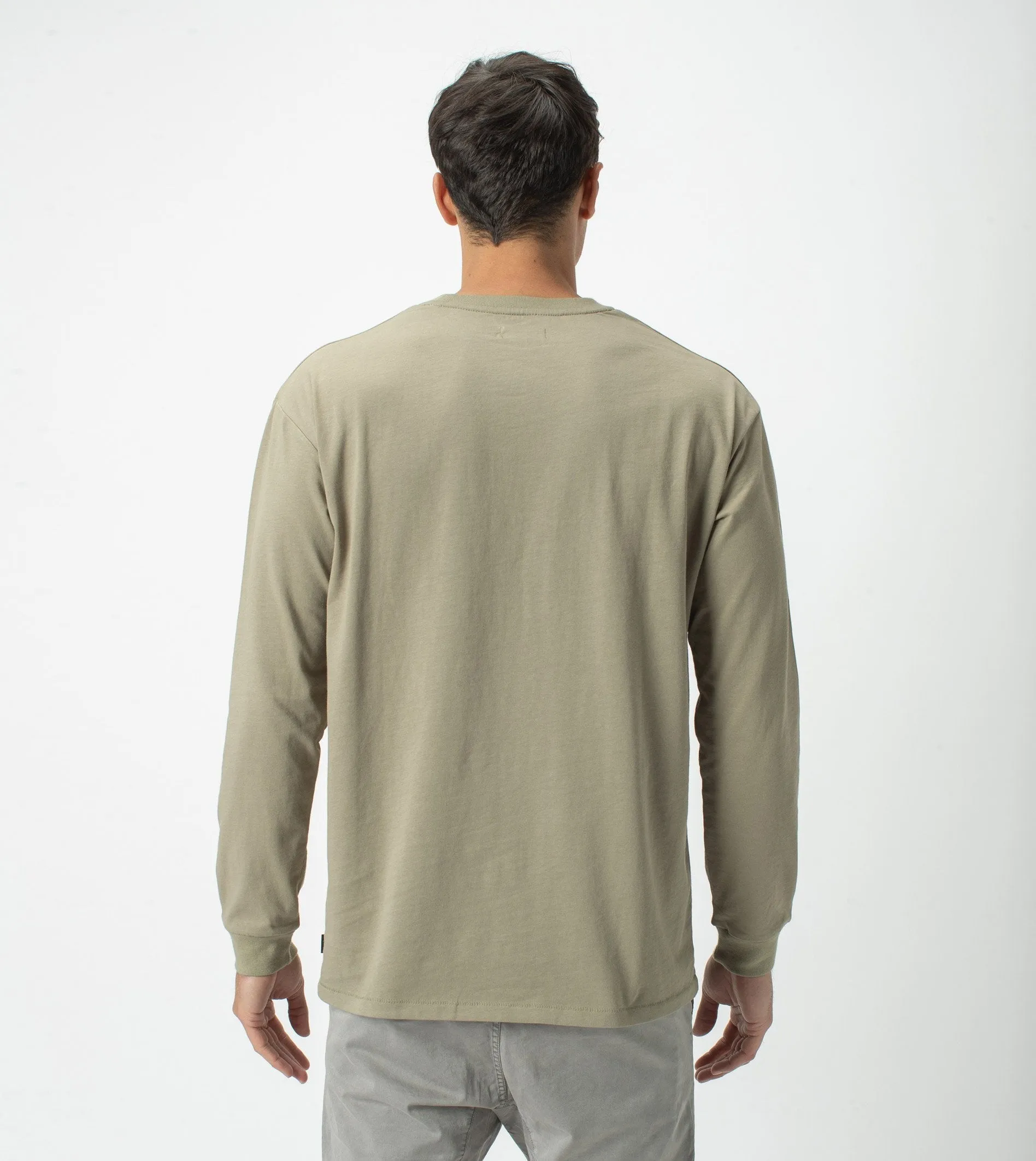 Workwear Box LS Tee Moss